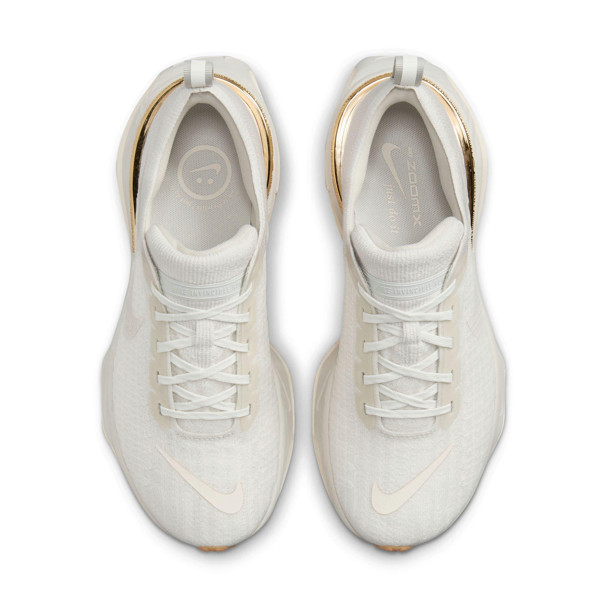 Nike Zoom Invincible 3 "Light Bone/Pale Ivory/Sail" Women's Road Running Shoe - BONE Thumbnail View 8