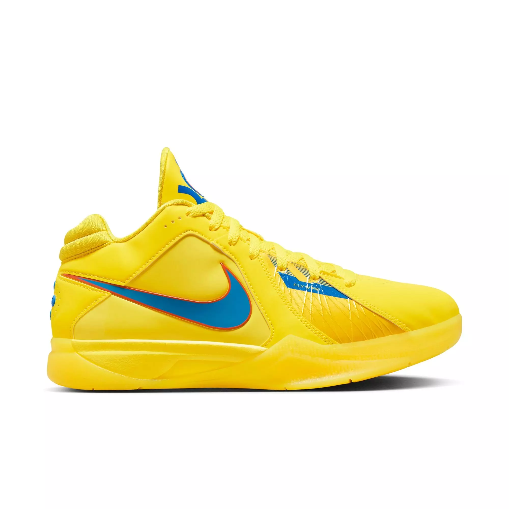 Nike Zoom KD 3 "Christmas" Men's Basketball Shoe - VIBRANT YELLOW/PHOTO BLUE/TEAM ORANGE