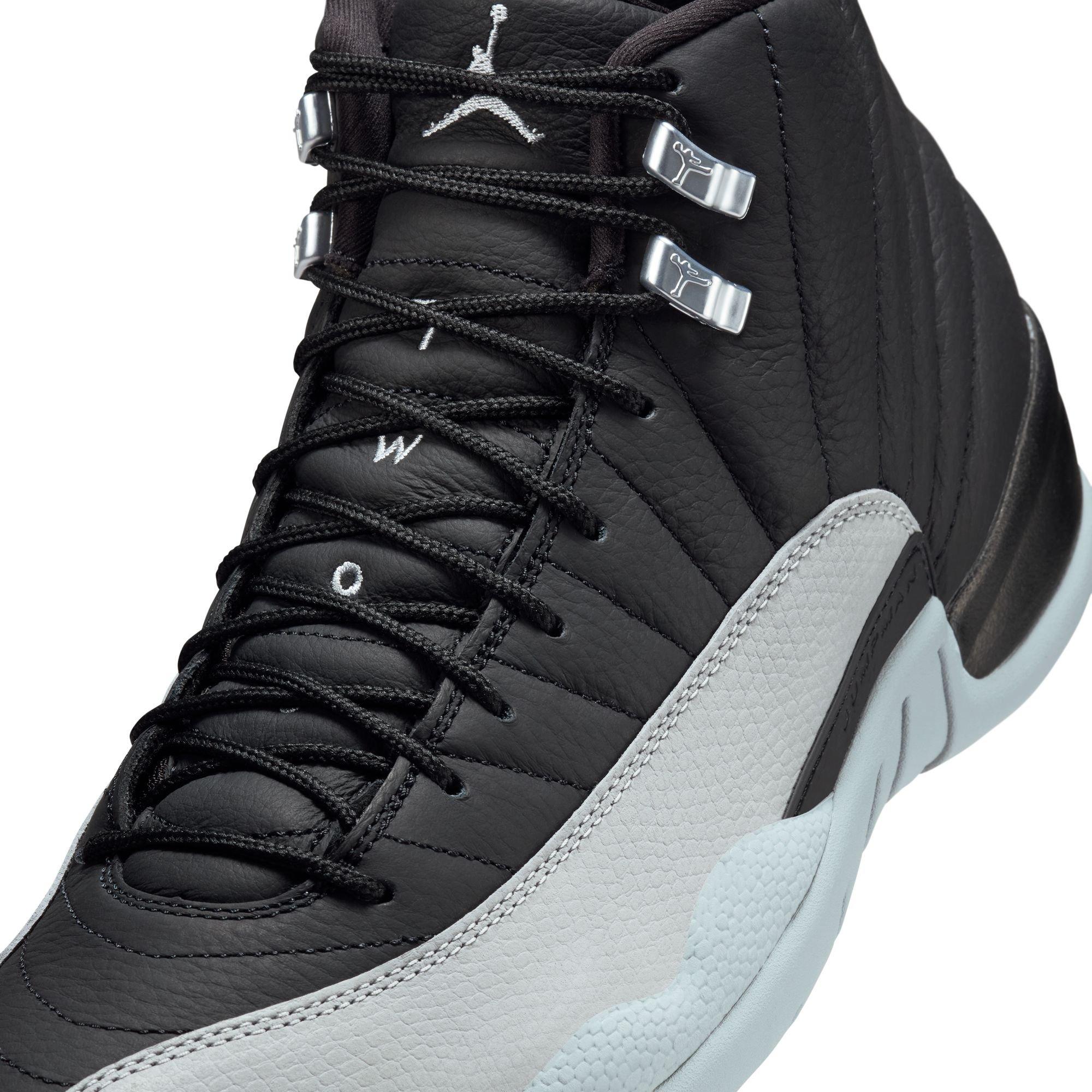 Jordan 12 Retro "Black and Wolf Grey" Men's Shoe​