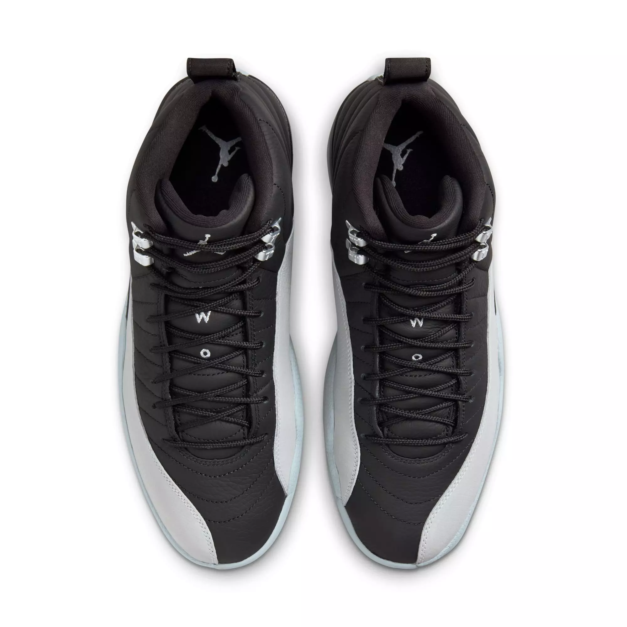 Jordan 12 Retro "Black and Wolf Grey" Men's Shoe - BLACK/WOLF GREY/WHITE
