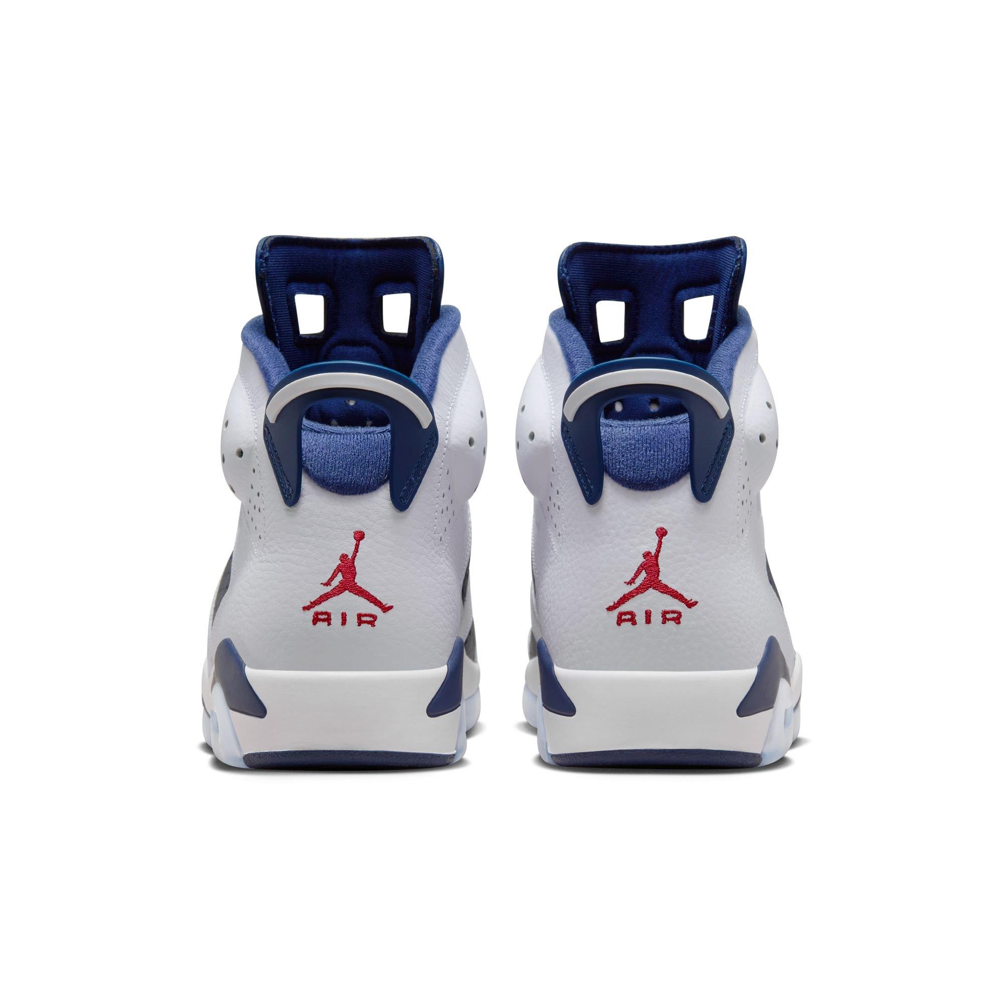 Jordan 6 Retro "White And Midnight Navy" Men's Shoe