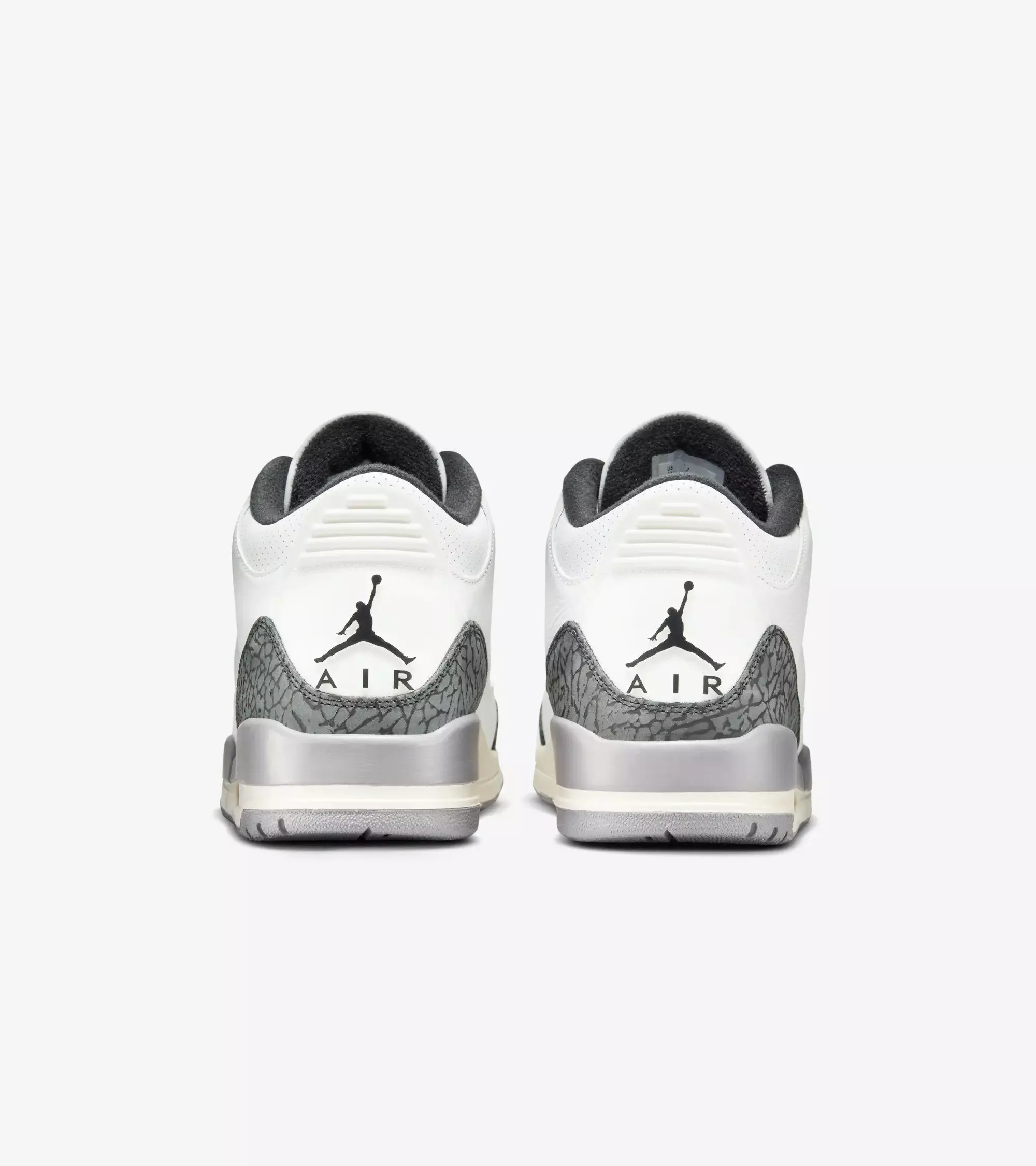 Jordan 3 Retro "Cement Grey" Men's Shoe - SUMMIT WHITE/FIRE RED/CEMENT GREY
