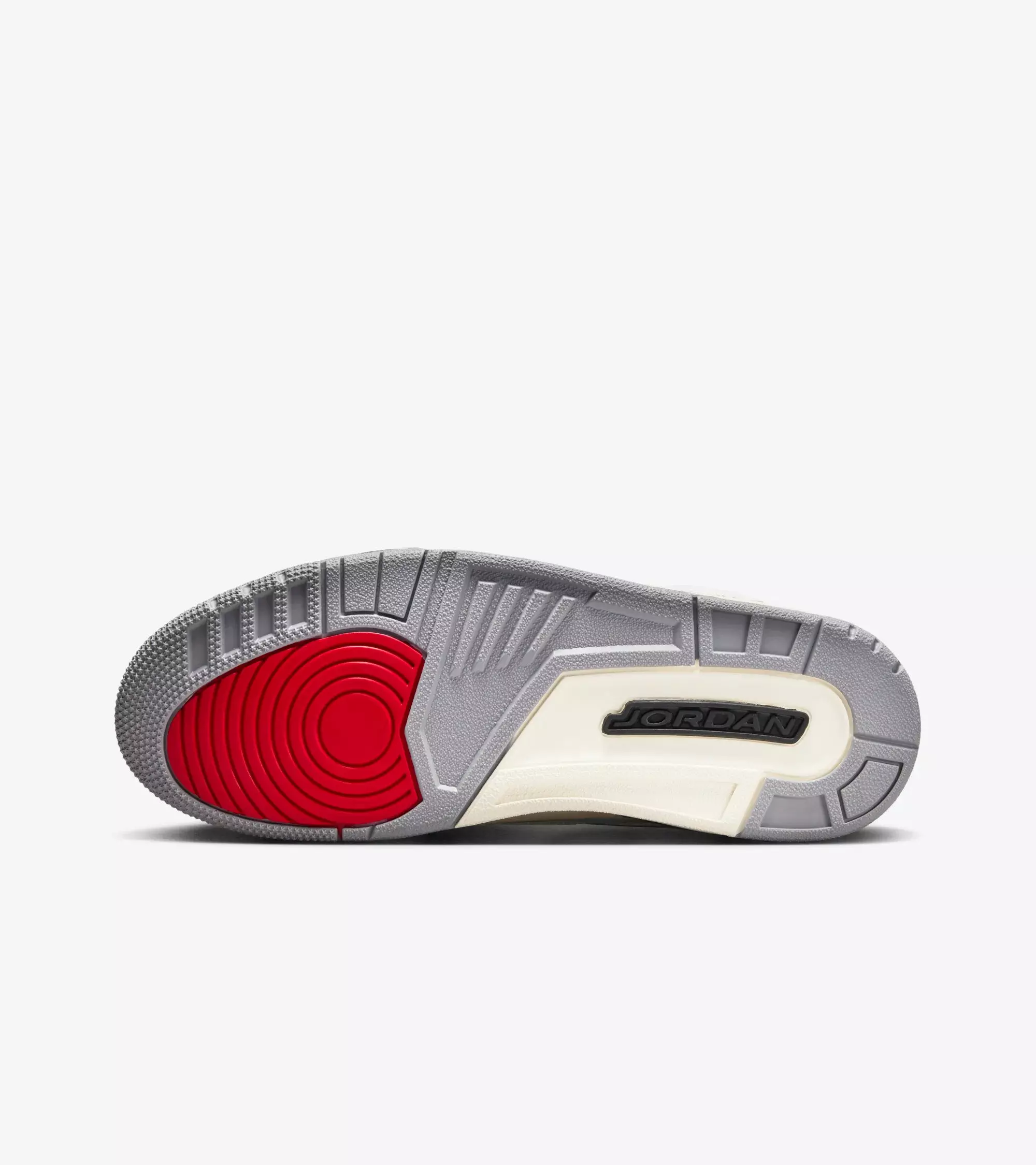 Jordan 3 Retro "Cement Grey" Men's Shoe - SUMMIT WHITE/FIRE RED/CEMENT GREY