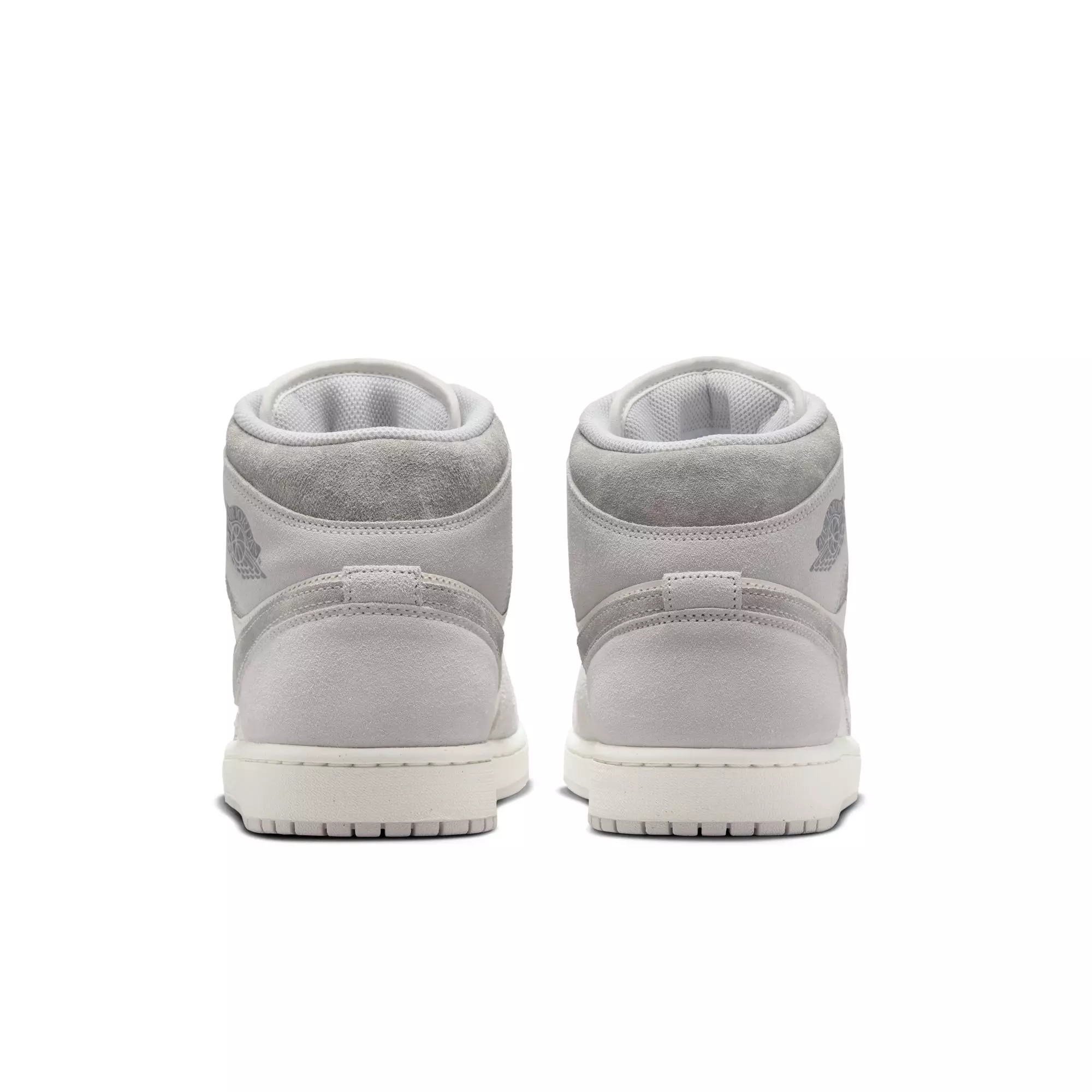 Jordan 1 Mid SE "Neutral Grey/Smoke Grey/Sail" Men's Shoe - GREY/WHITE