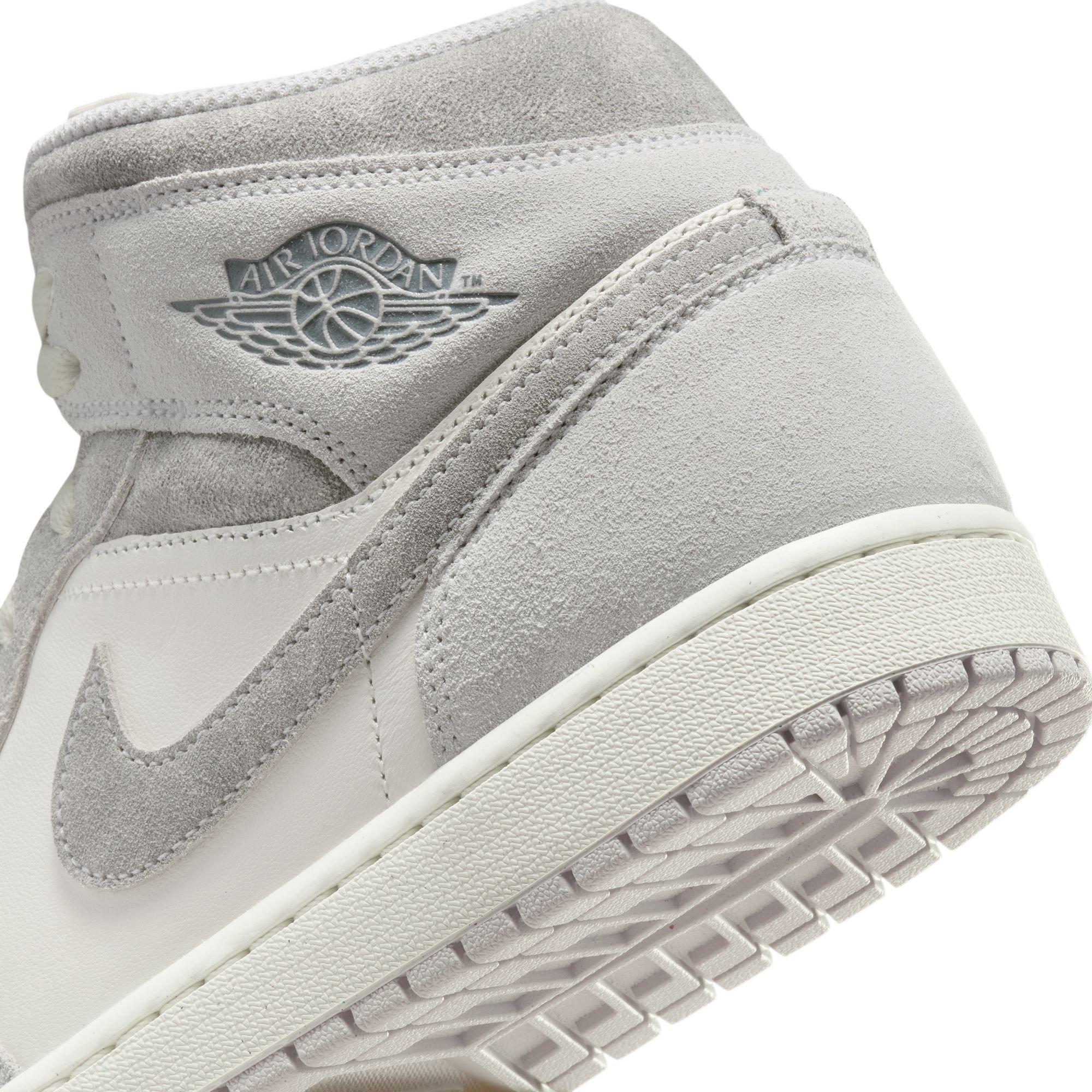 Jordan 1 Mid SE Men's "Neutral Grey/Smoke Grey/Sail" Men's Shoe