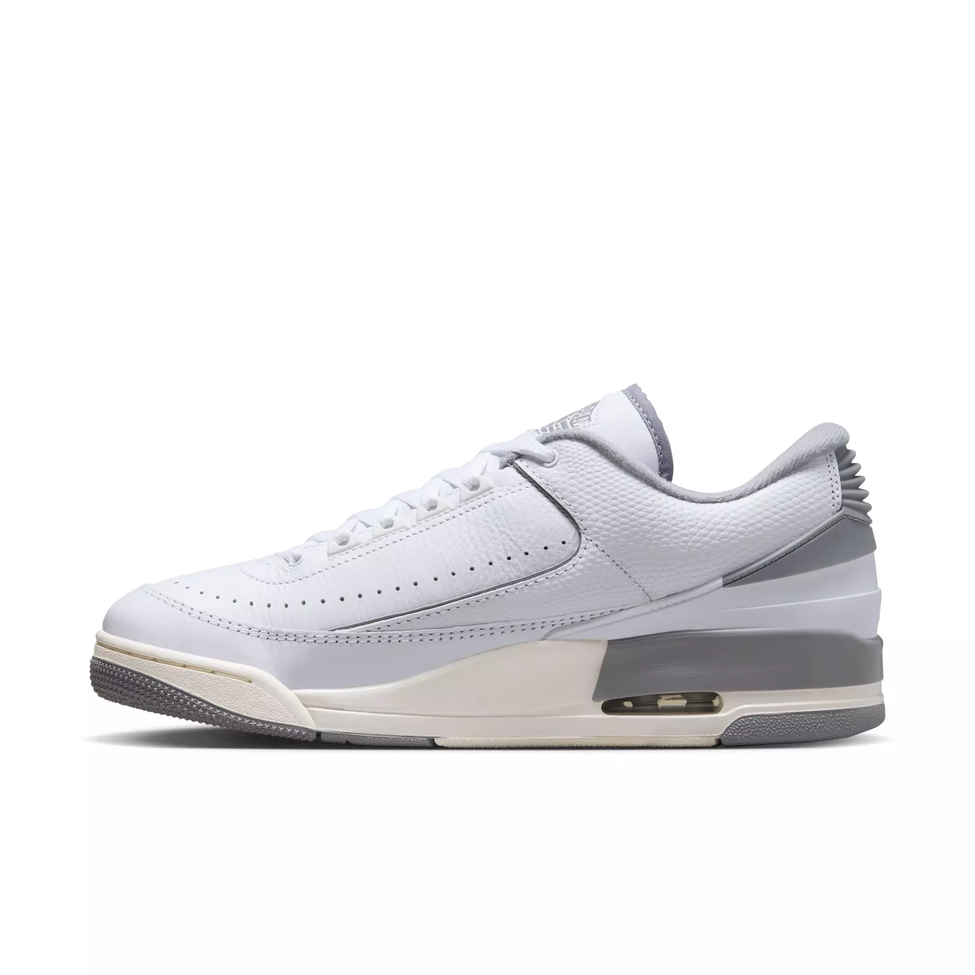 Jordan 2/3 "White/Cement Grey" Men's Shoe - WHITE/GREY
