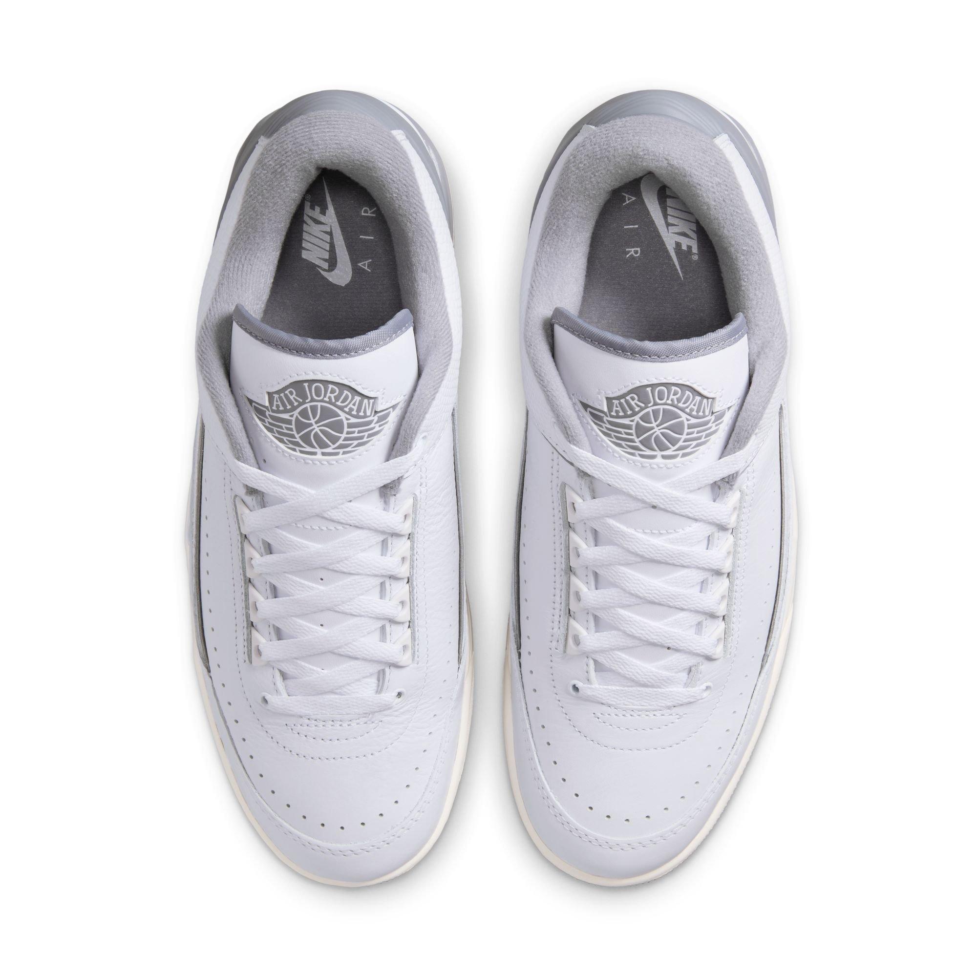 Jordan 2/3 "White/Cement Grey" Men's Shoe - WHITE/GREY Thumbnail View 6
