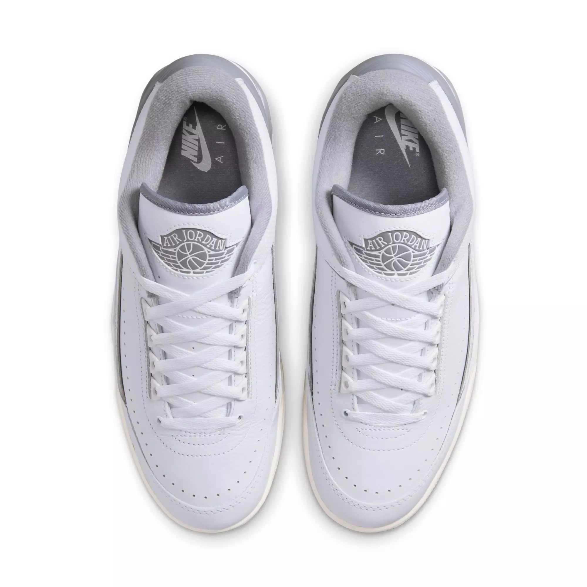 Jordan 2/3 "White/Cement Grey" Men's Shoe - WHITE/GREY