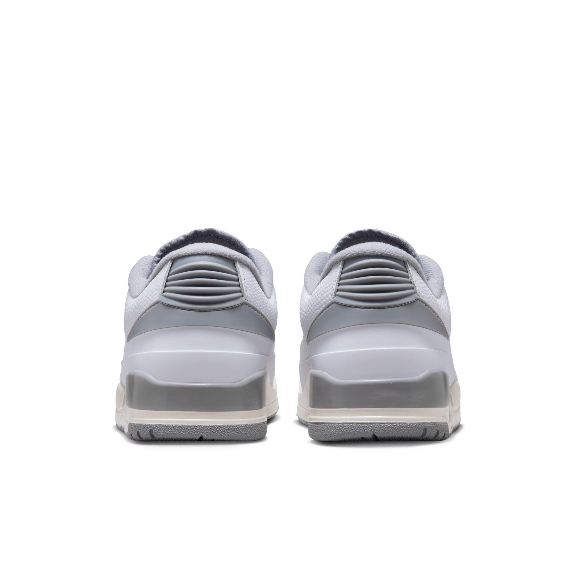 Jordan 2/3 "White/Cement Grey" Men's Shoe - WHITE/GREY Thumbnail View 7