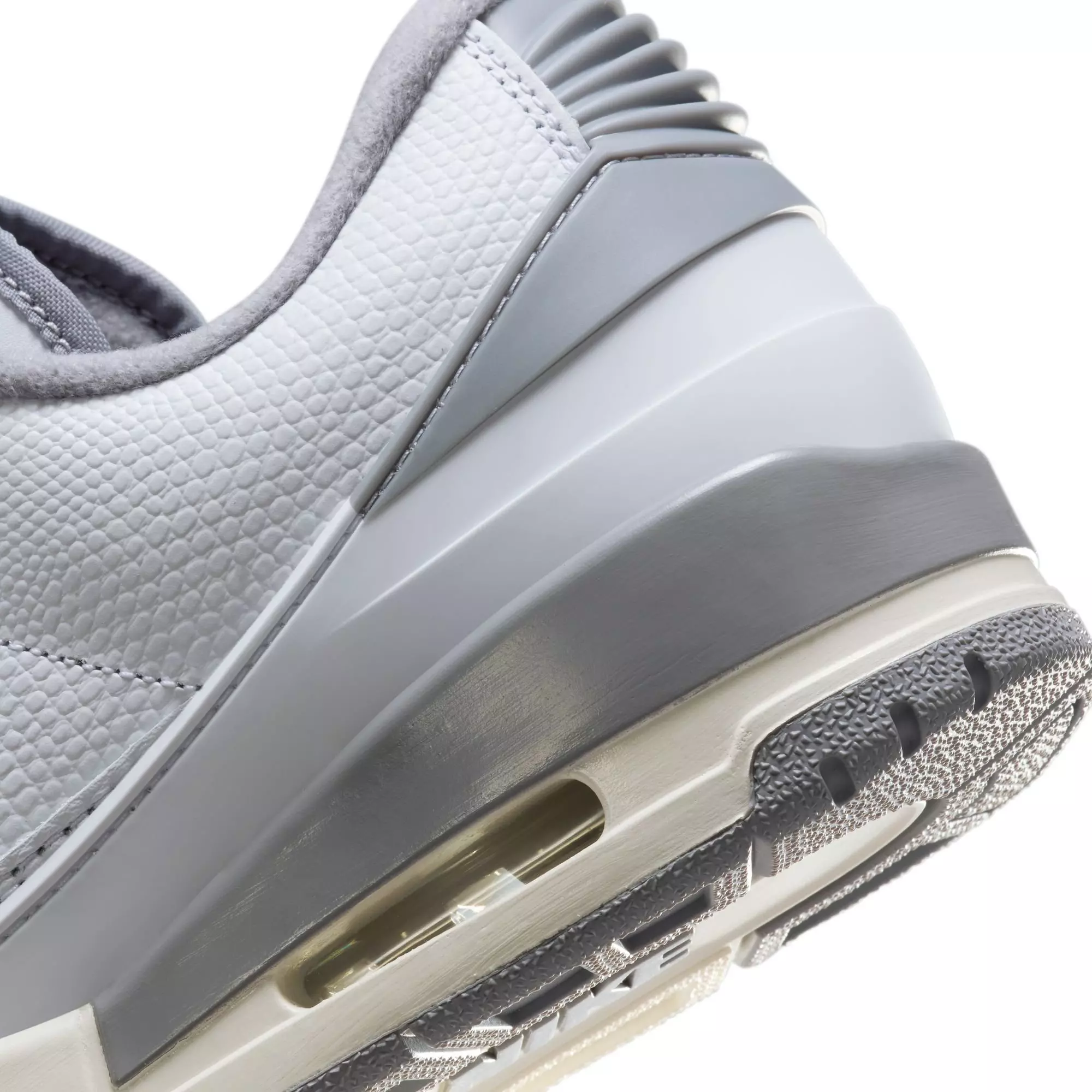 Jordan 2/3 "White/Cement Grey" Men's Shoe - WHITE/GREY