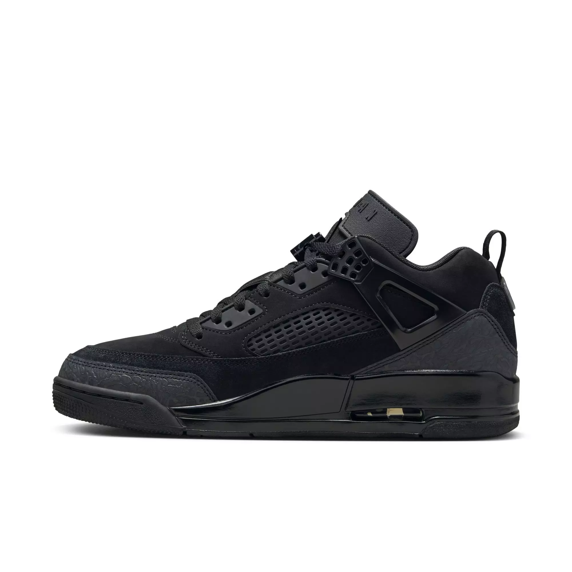 Jordan Spizike Low "Black/Anthracite" Men's Shoe - BLACK/GREY