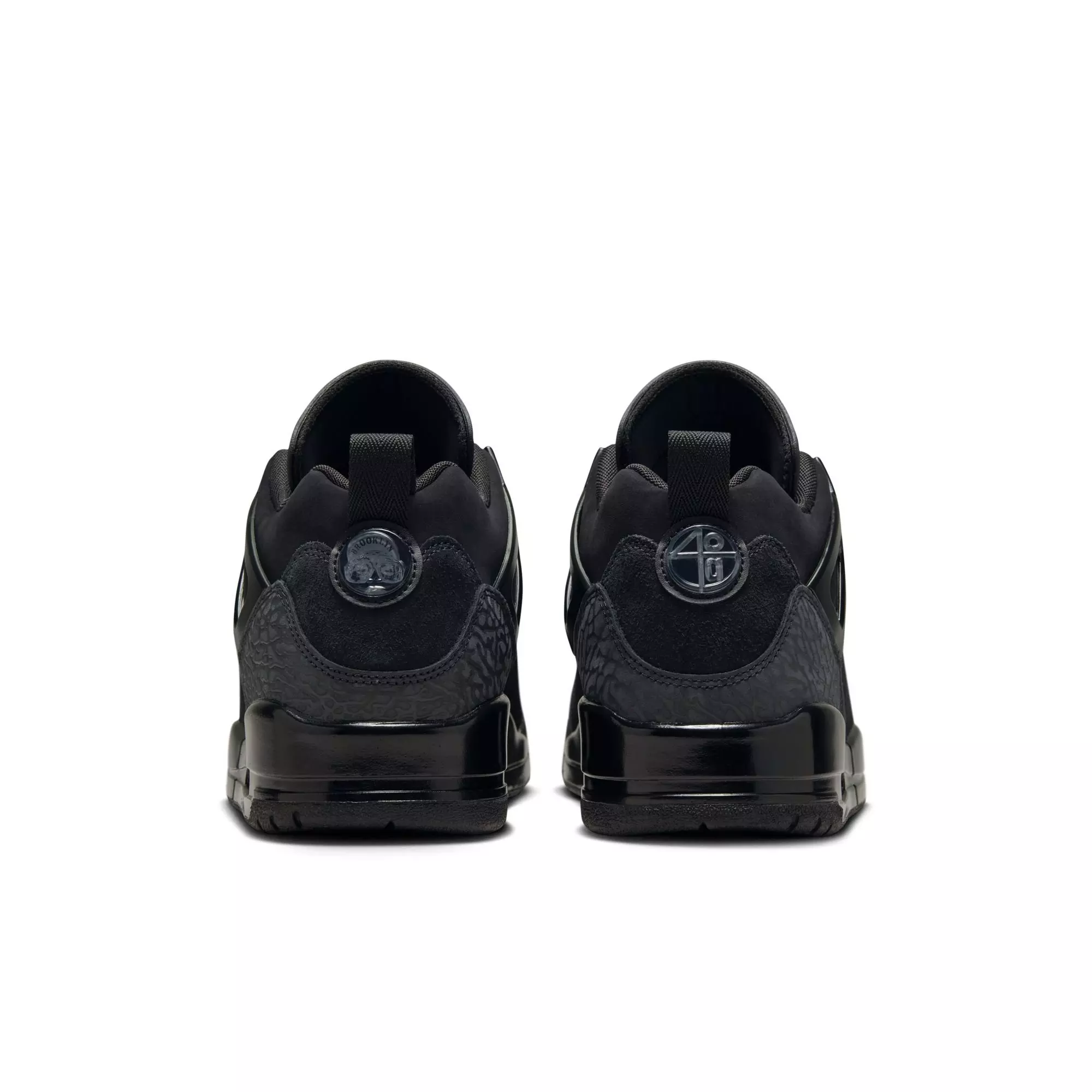 Jordan Spizike Low "Black/Anthracite" Men's Shoe - BLACK/GREY