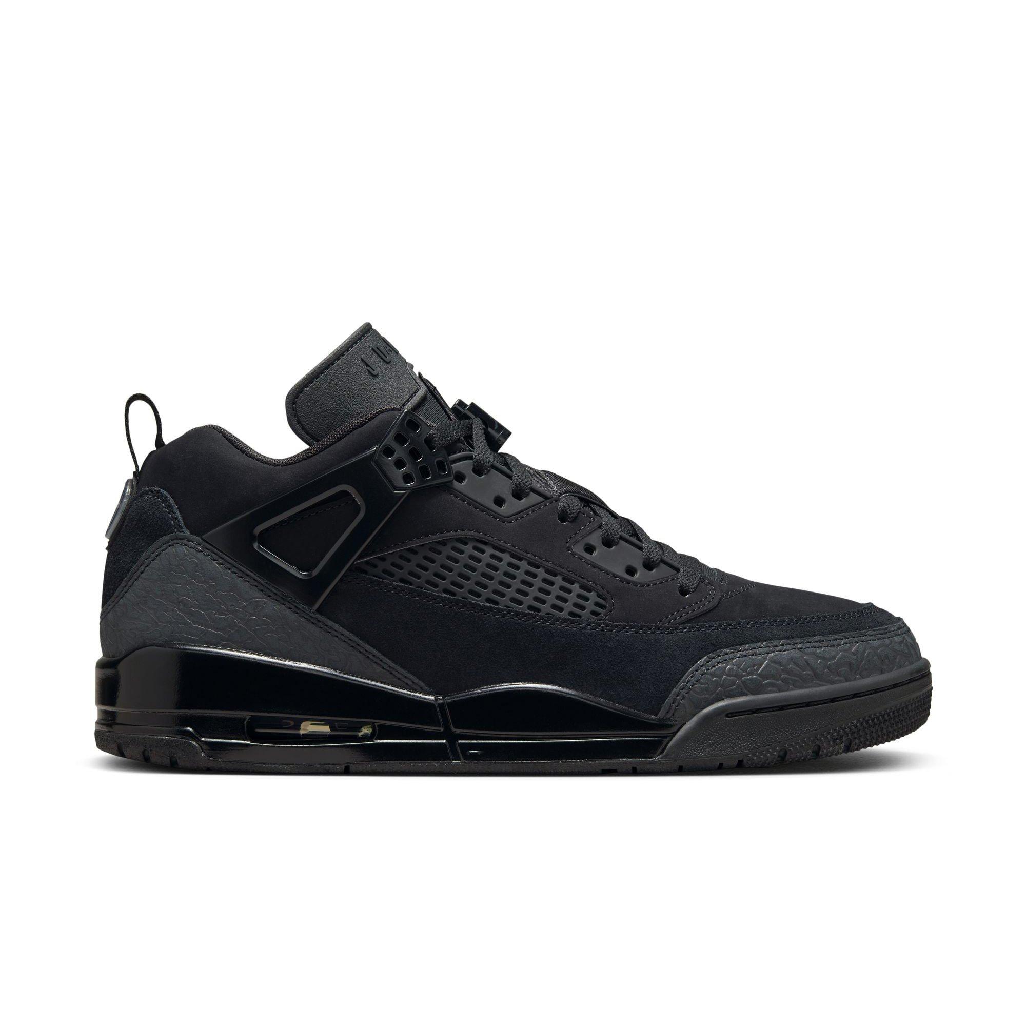 Jordan Spizike Low "Black/Anthracite" Men's Shoe - BLACK/GREY