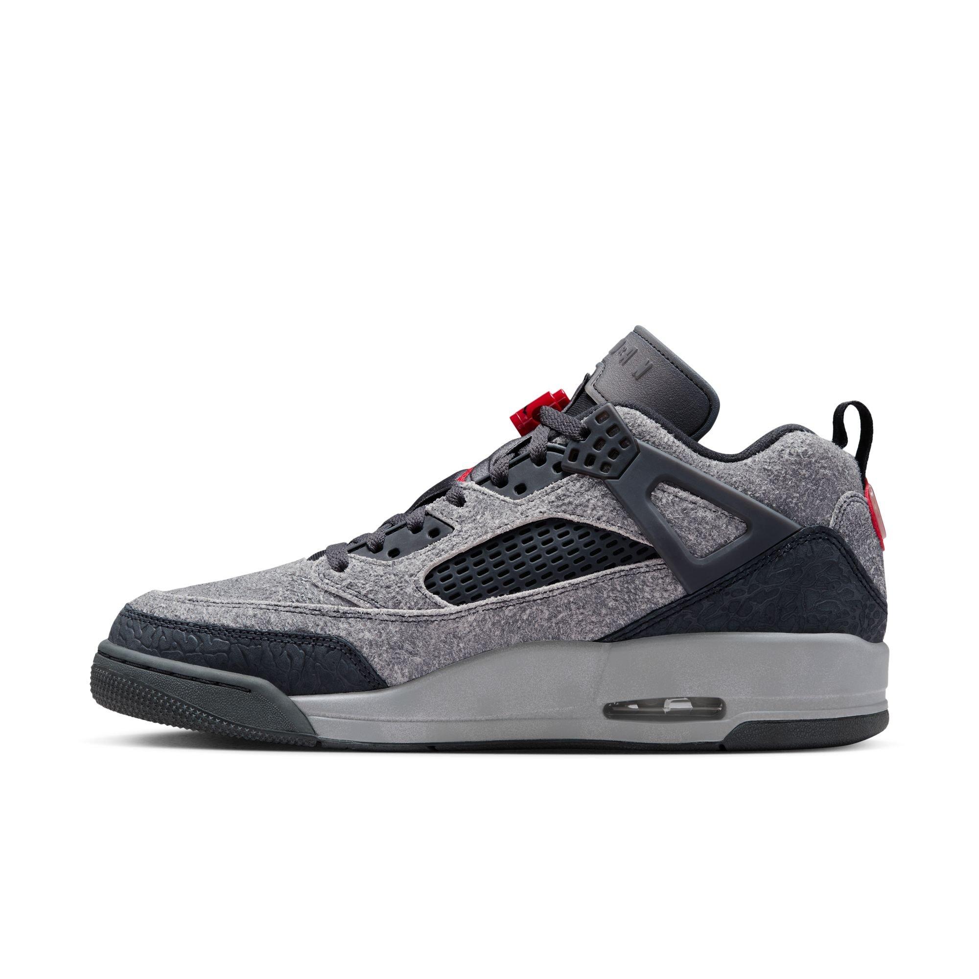 Jordan Spizike Low "Anthracite/Gym Red/Black" Men's Shoe - GREY/RED/BLACK Thumbnail View 4