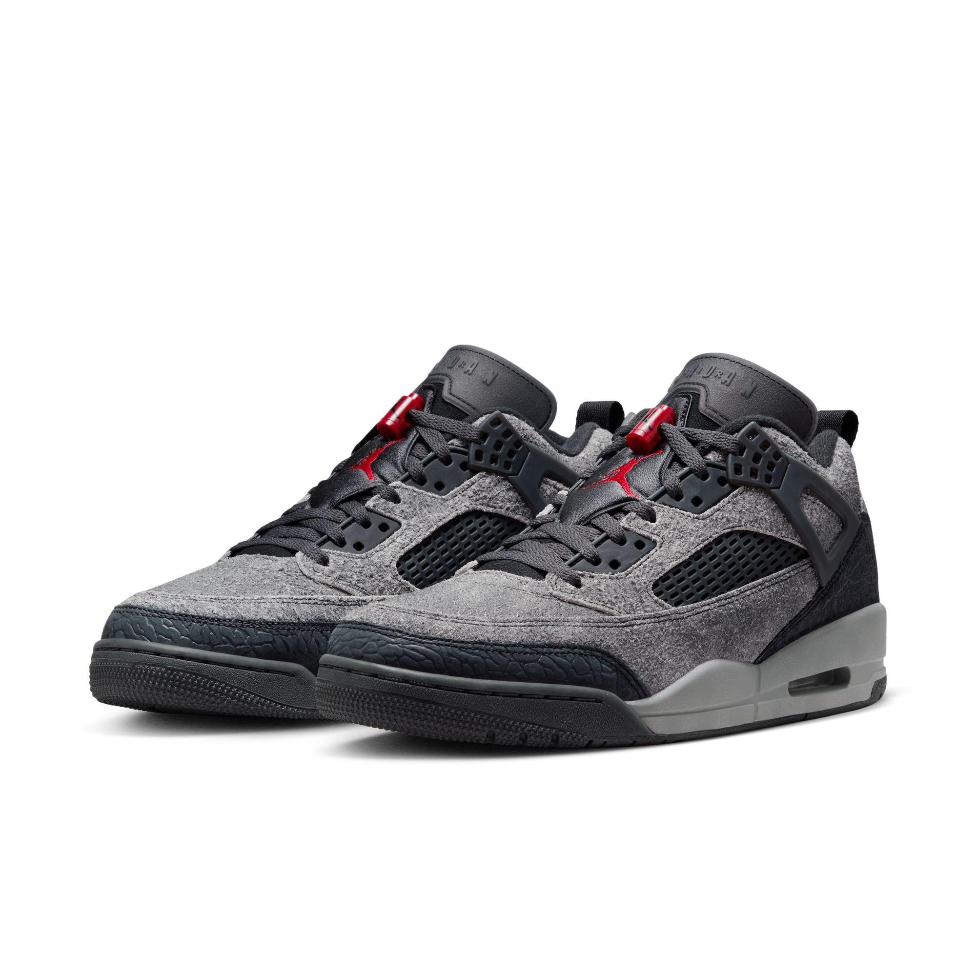 Jordan Spizike Low "Anthracite/Gym Red/Black" Men's Shoe - GREY/RED/BLACK Thumbnail View 5
