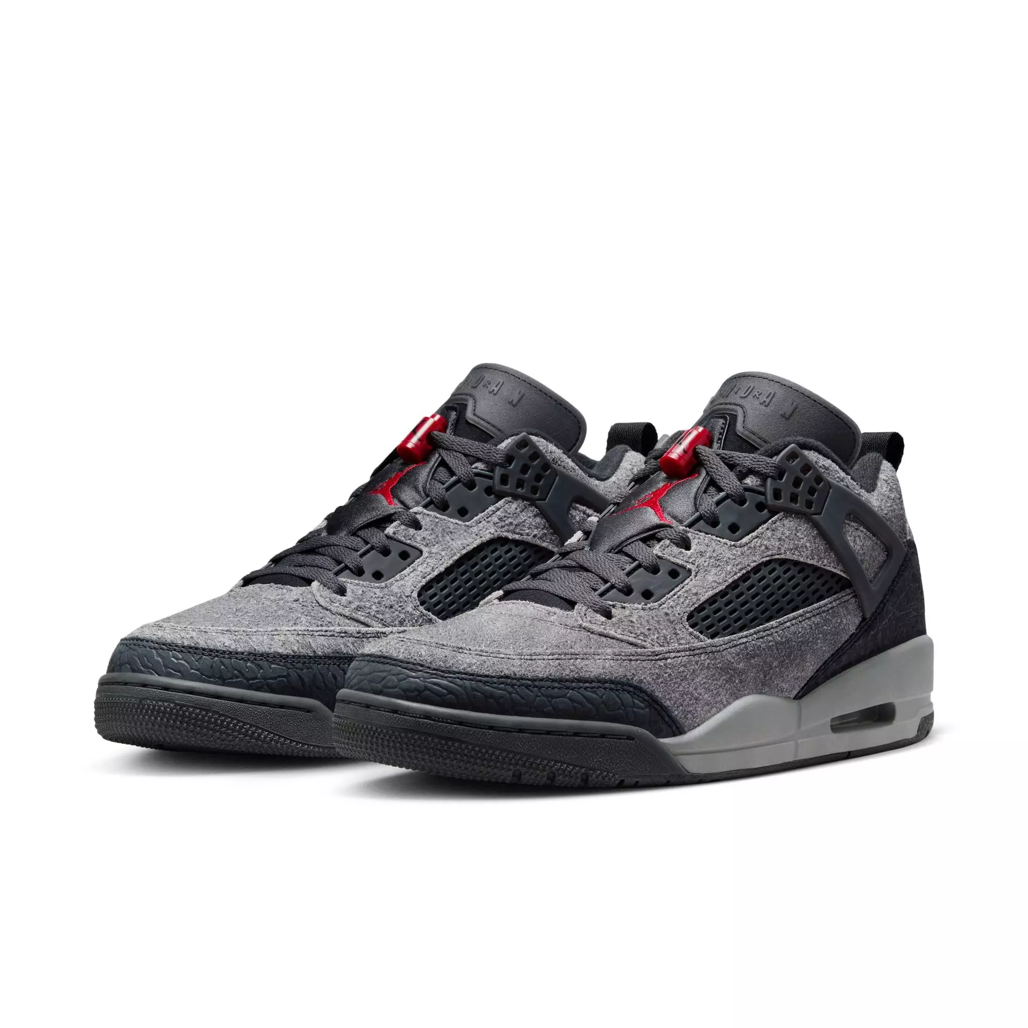 Jordan Spizike Low "Anthracite/Gym Red/Black" Men's Shoe - GREY/RED/BLACK