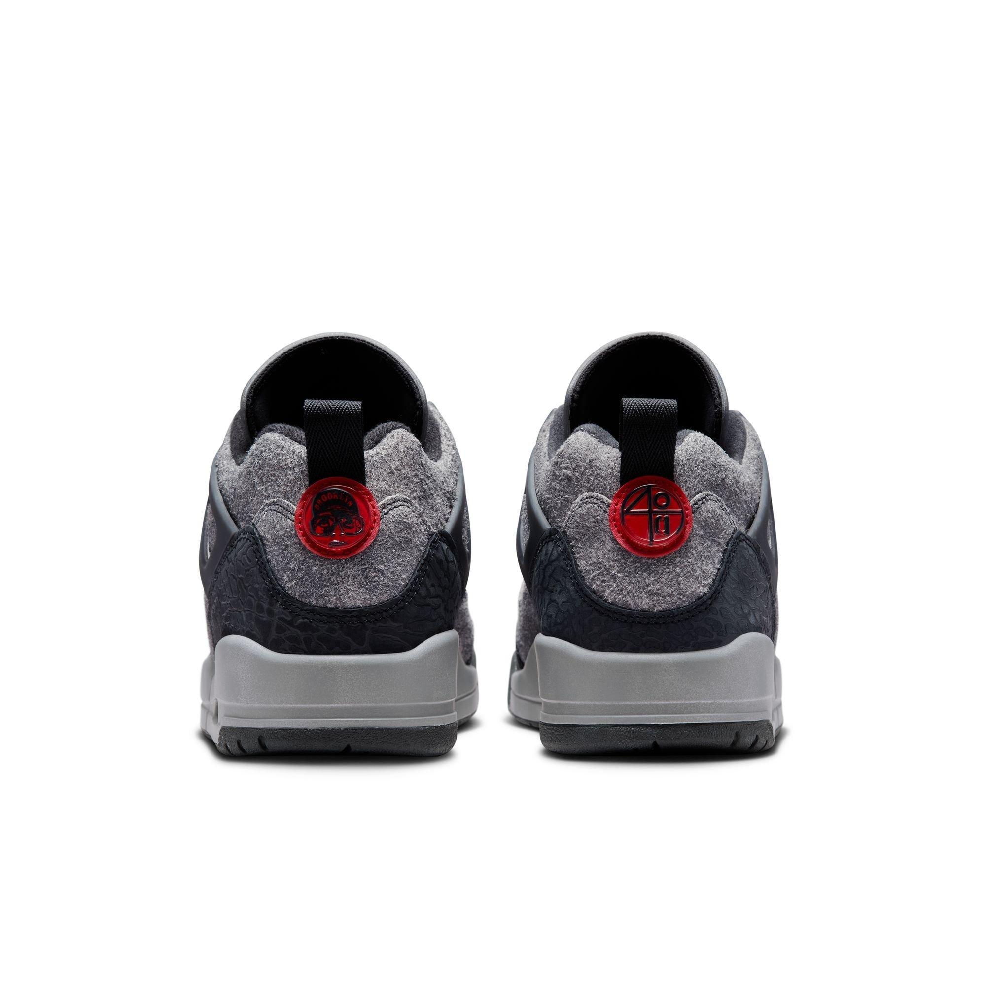 Jordan Spizike Low "Anthracite/Gym Red/Black" Men's Shoe - GREY/RED/BLACK Thumbnail View 6