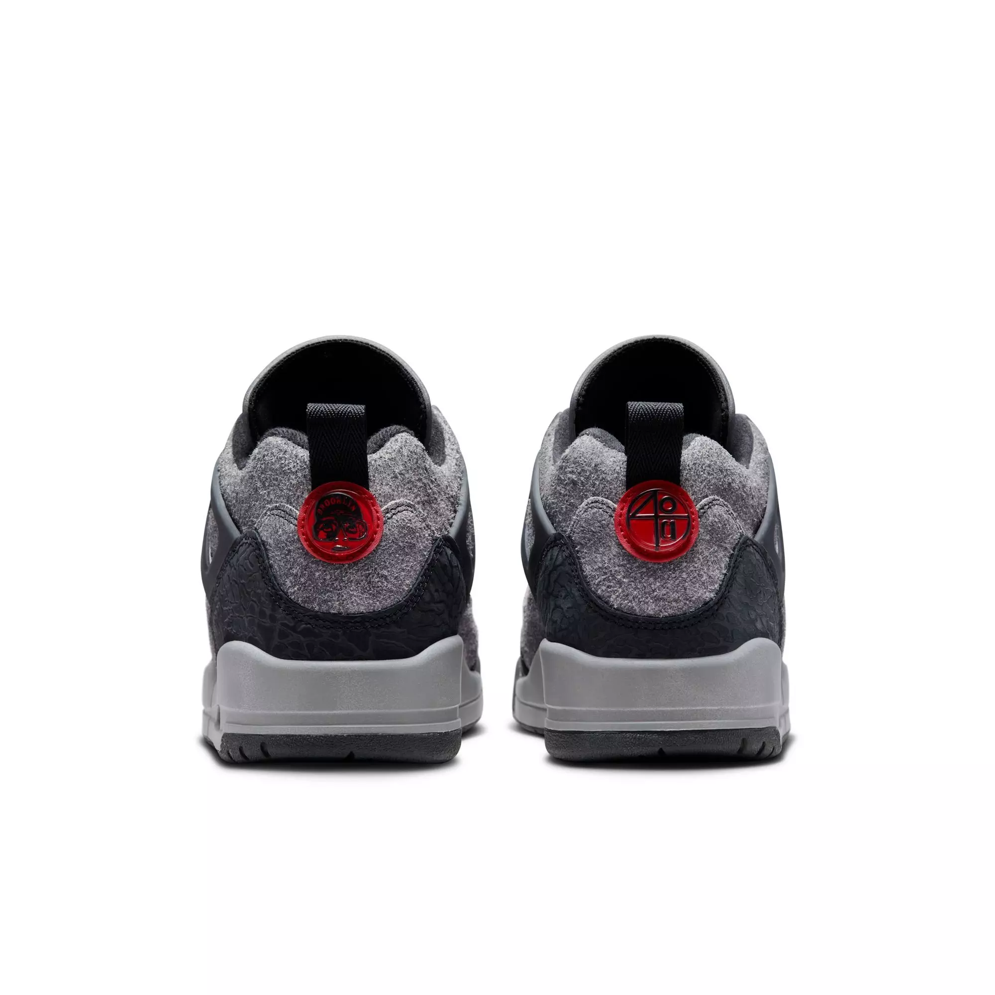 Jordan Spizike Low "Anthracite/Gym Red/Black" Men's Shoe - GREY/RED/BLACK