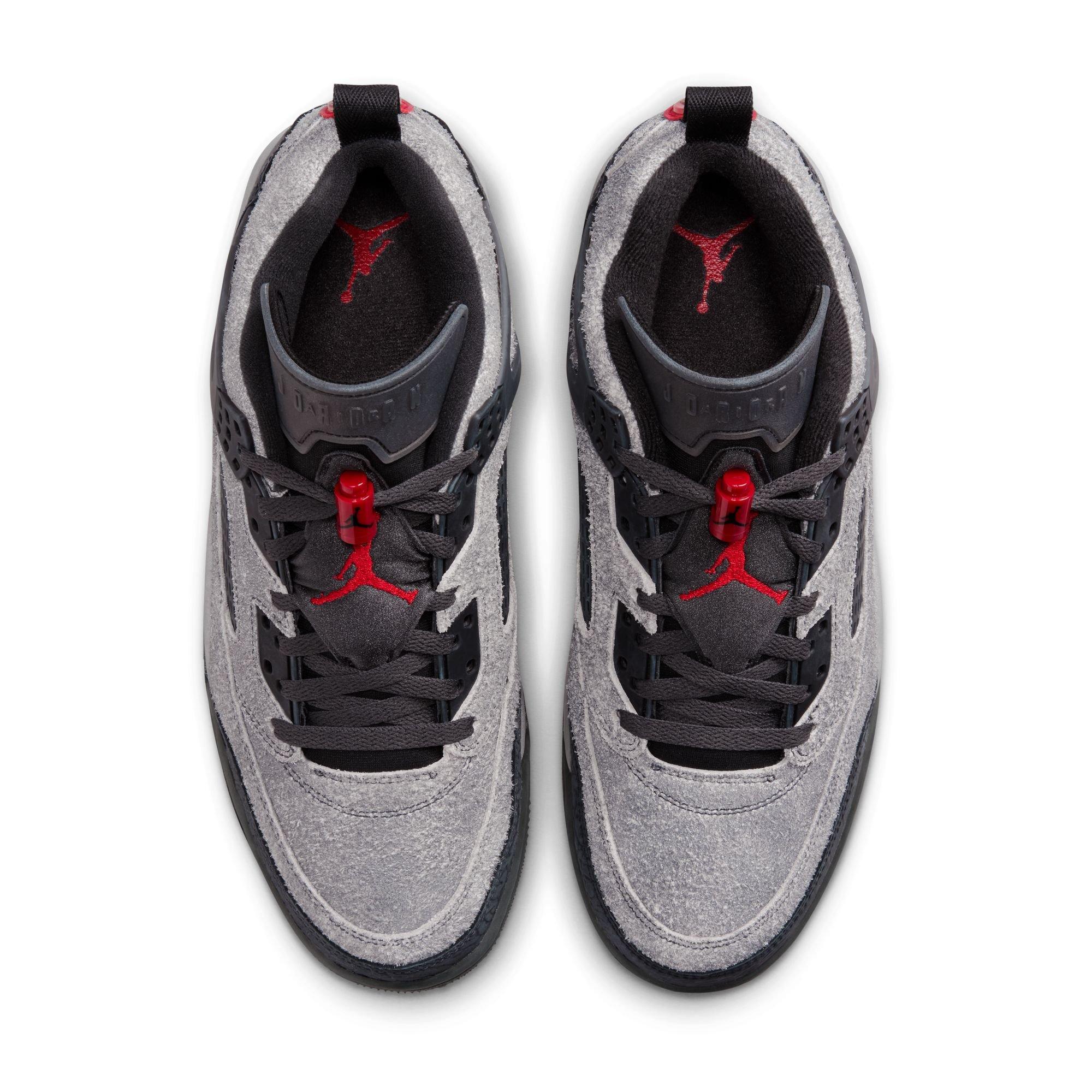 Jordan Spizike Low "Anthracite/Gym Red/Black" Men's Shoe - GREY/RED/BLACK Thumbnail View 7