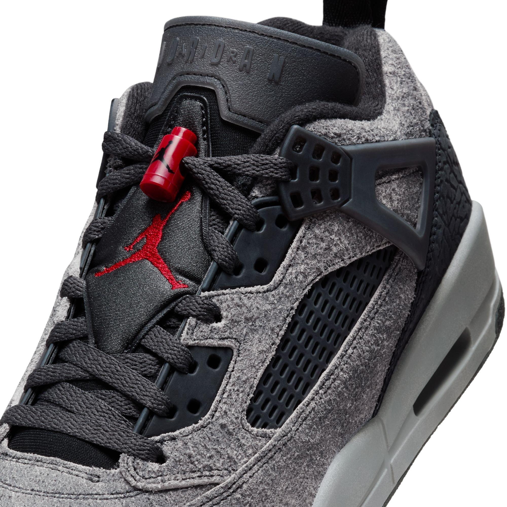 Jordan Spizike Low "Anthracite/Gym Red/Black" Men's Shoe - GREY/RED/BLACK Thumbnail View 10
