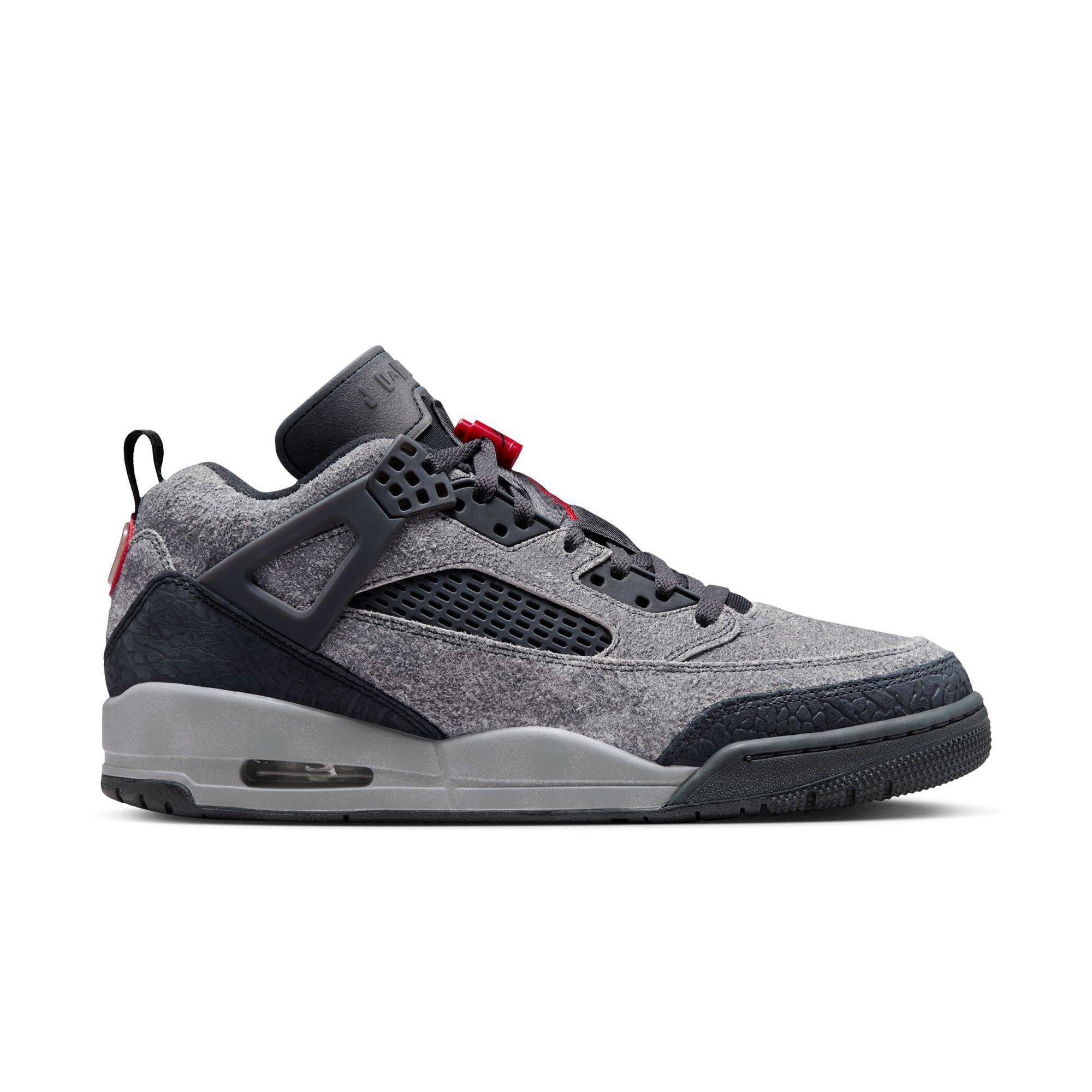 Jordan Spizike Low "Anthracite/Gym Red/Black" Men's Shoe - GREY/RED/BLACK Thumbnail View 1