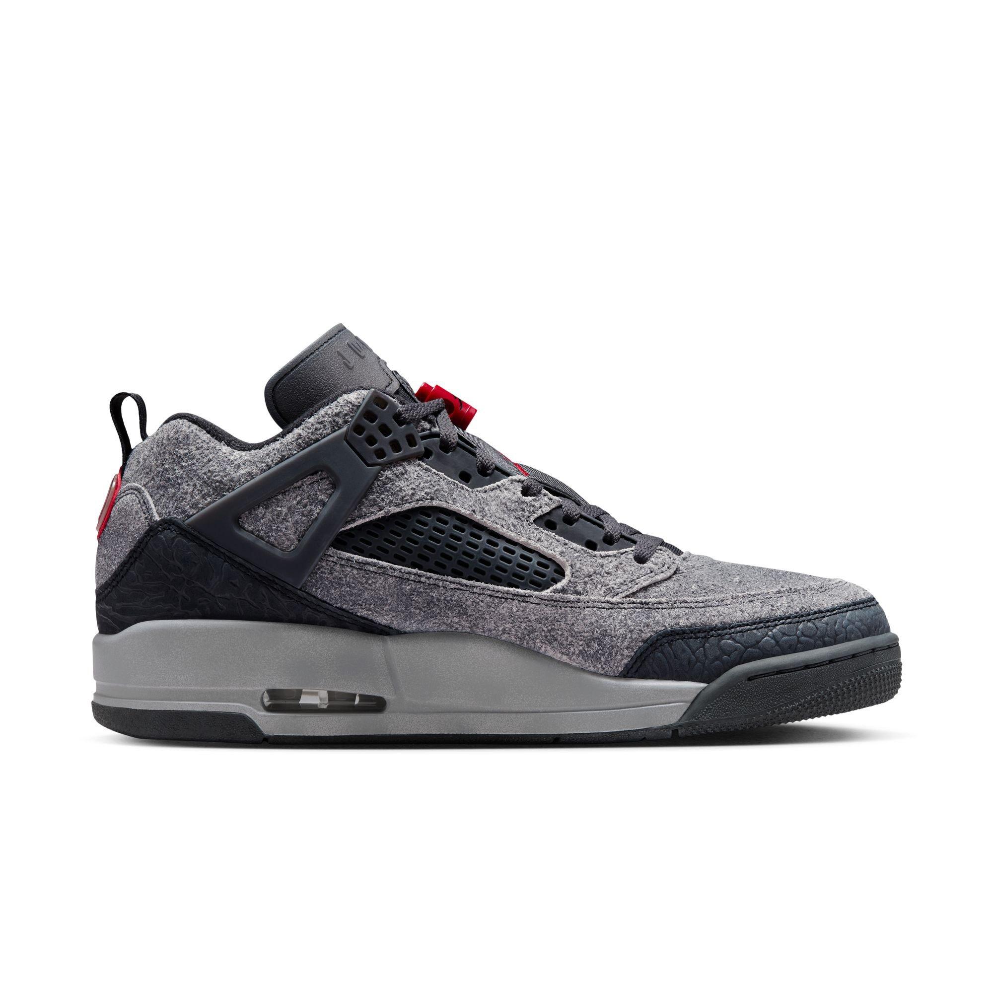 Jordan Spizike Low "Anthracite/Gym Red/Black" Men's Shoe - GREY/RED/BLACK Thumbnail View 2