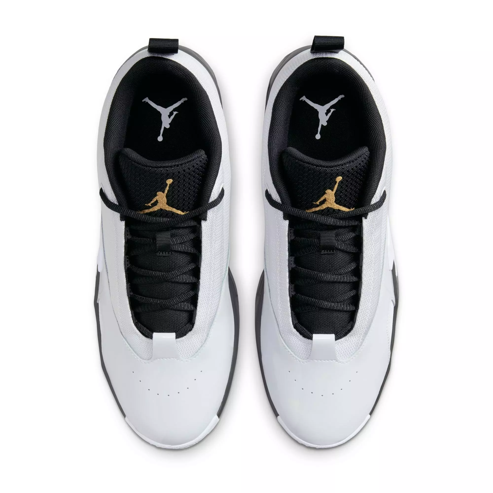 Jordan Max Aura 6 "White/Metallic Gold/Black" Men's Shoe - WHITE/GOLD