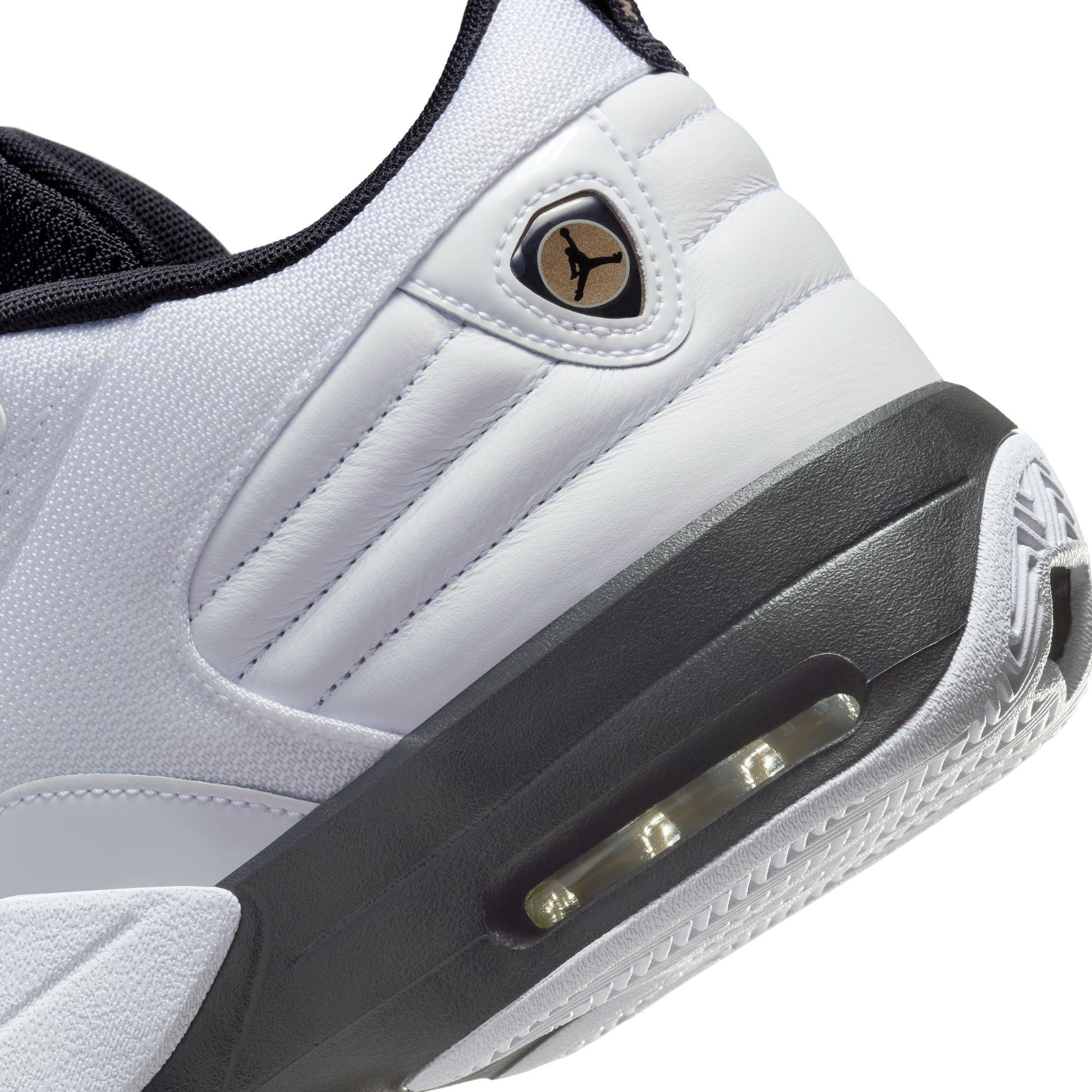 Jordan Max Aura 6 "White/Metallic Gold/Black" Men's Shoe - WHITE/GOLD Thumbnail View 15
