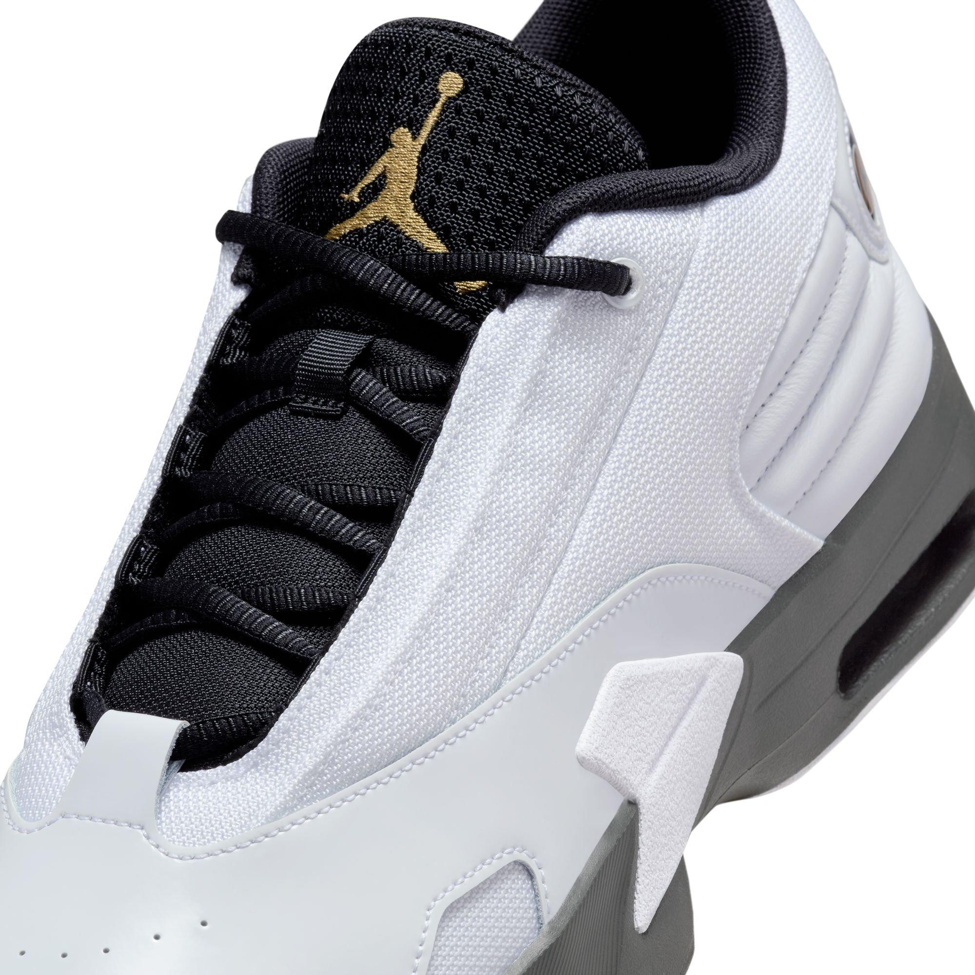 Jordan Max Aura 6 "White/Metallic Gold/Black" Men's Shoe - WHITE/GOLD Thumbnail View 5