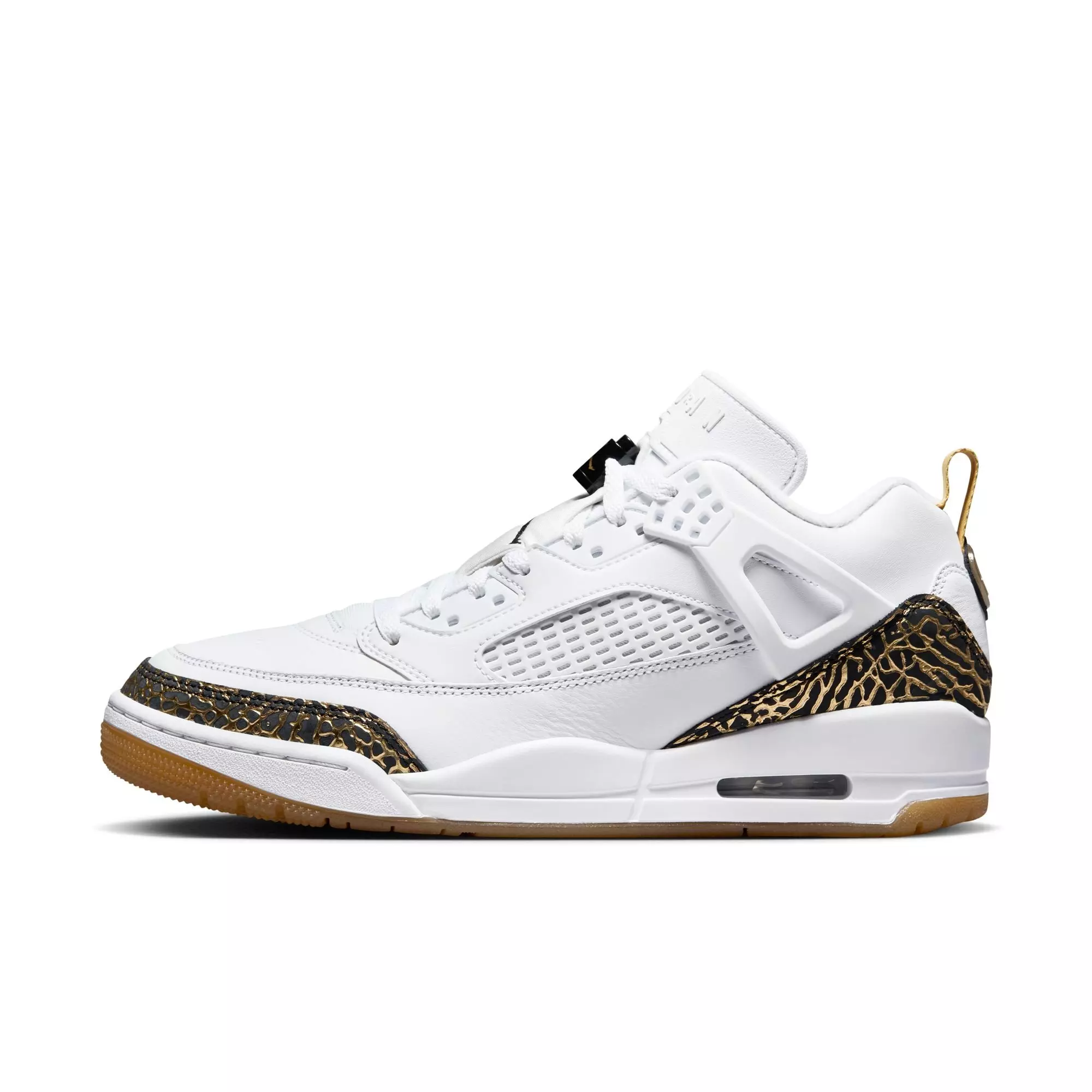 Jordan Spizike Low "Metallic Gold" Men's Shoe - WHITE/BLACK/METALLIC GOLD