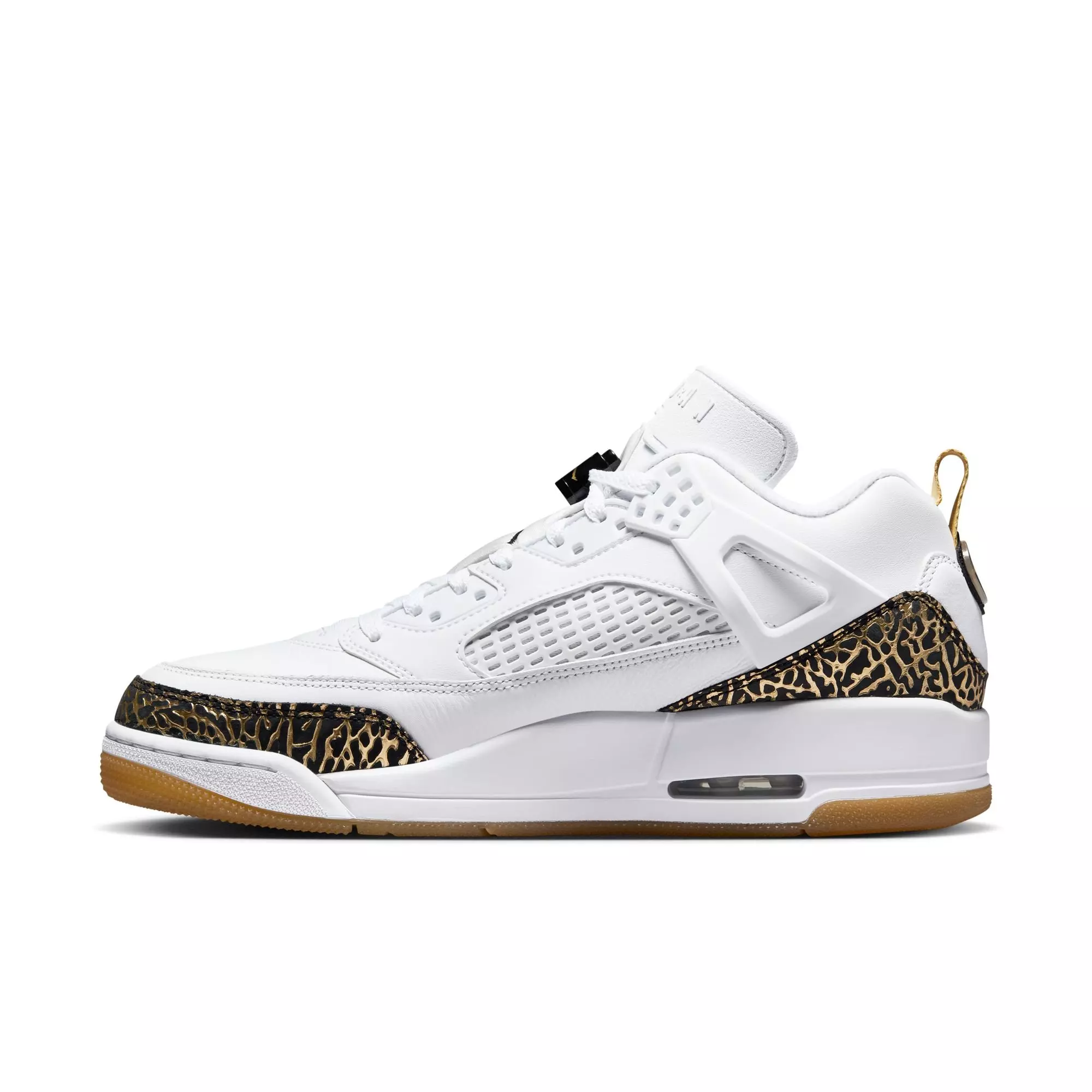 Jordan Spizike Low "Metallic Gold" Men's Shoe - WHITE/BLACK/METALLIC GOLD