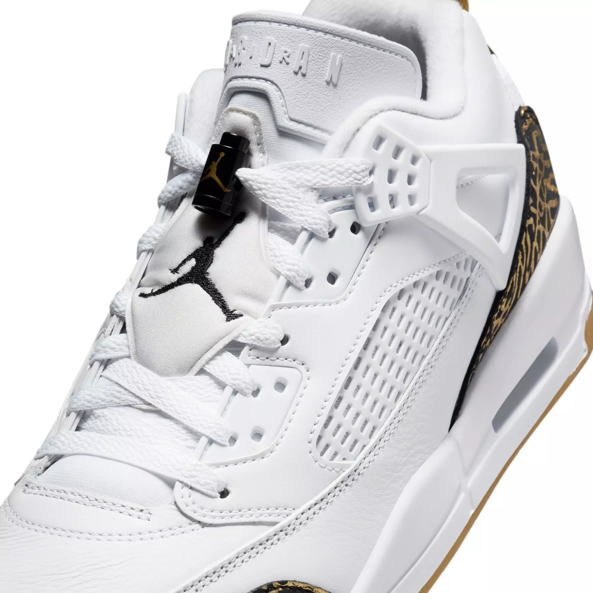 Jordan Spizike Low "Metallic Gold" Men's Shoe - WHITE/BLACK/METALLIC GOLD