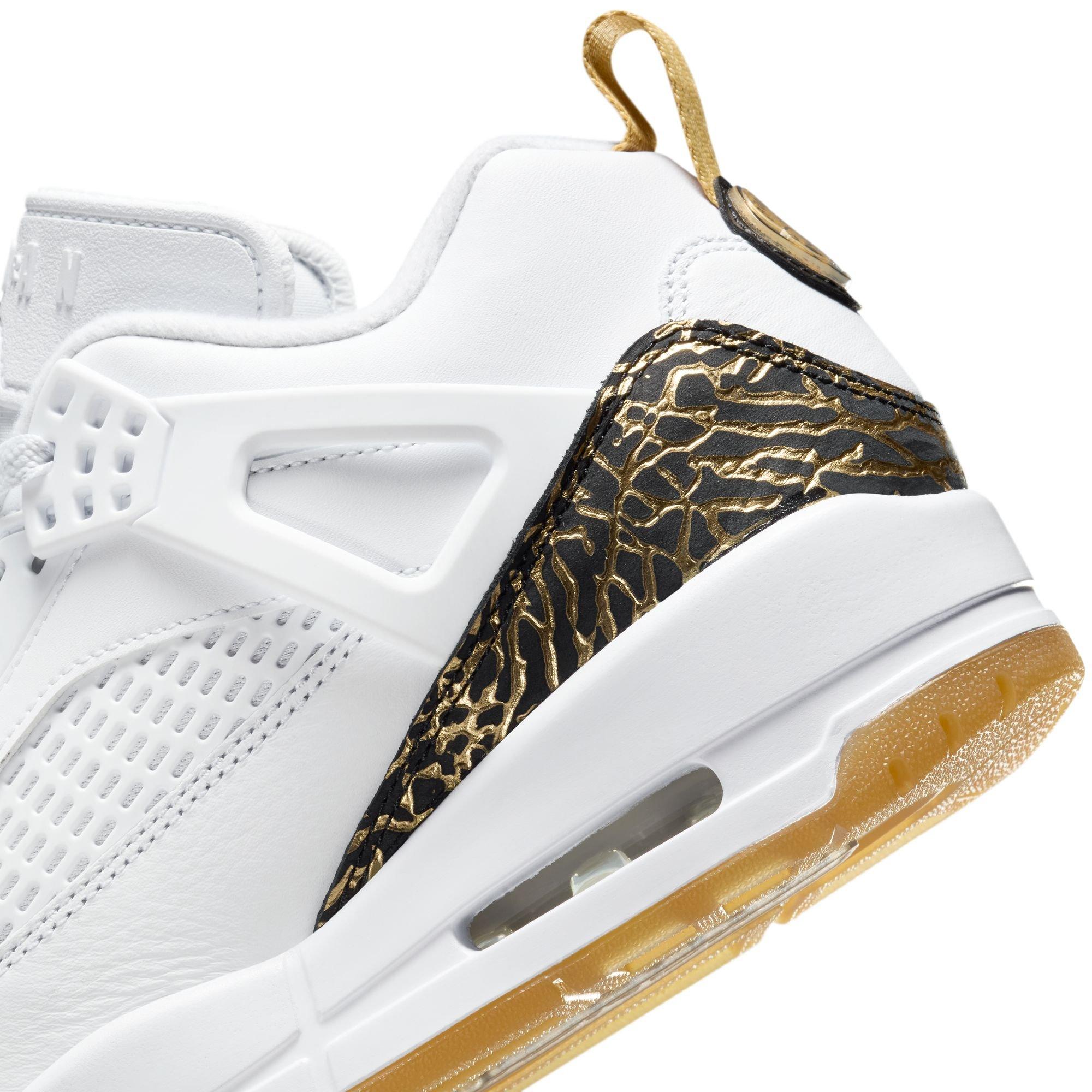 Jordan Spizike Low "Metallic Gold" Men's Shoe - WHITE/BLACK/METALLIC GOLD Thumbnail View 5