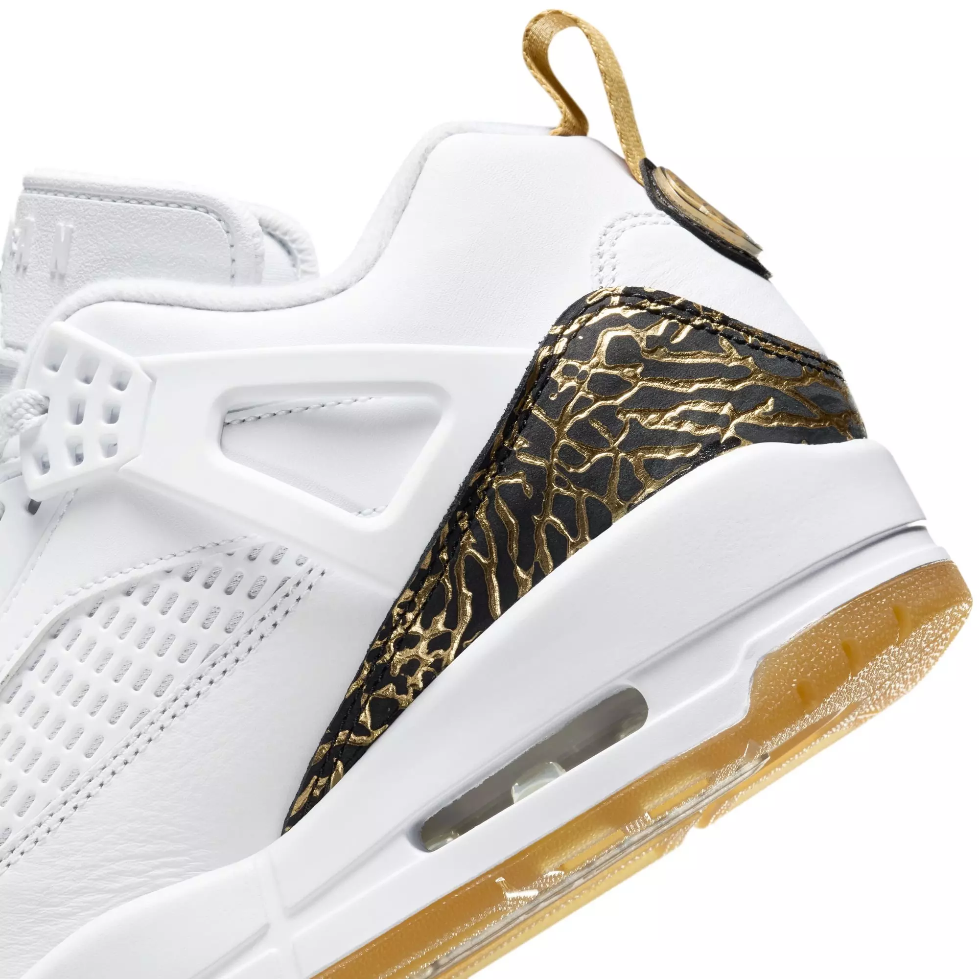 Jordan Spizike Low "Metallic Gold" Men's Shoe - WHITE/BLACK/METALLIC GOLD