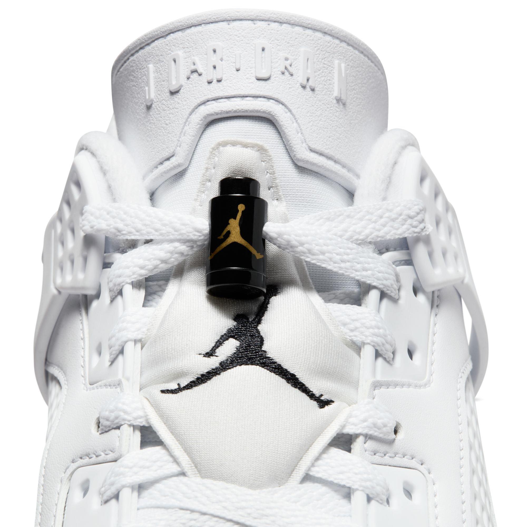 Jordan Spizike Low "Metallic Gold" Men's Shoe - WHITE/BLACK/METALLIC GOLD Thumbnail View 6
