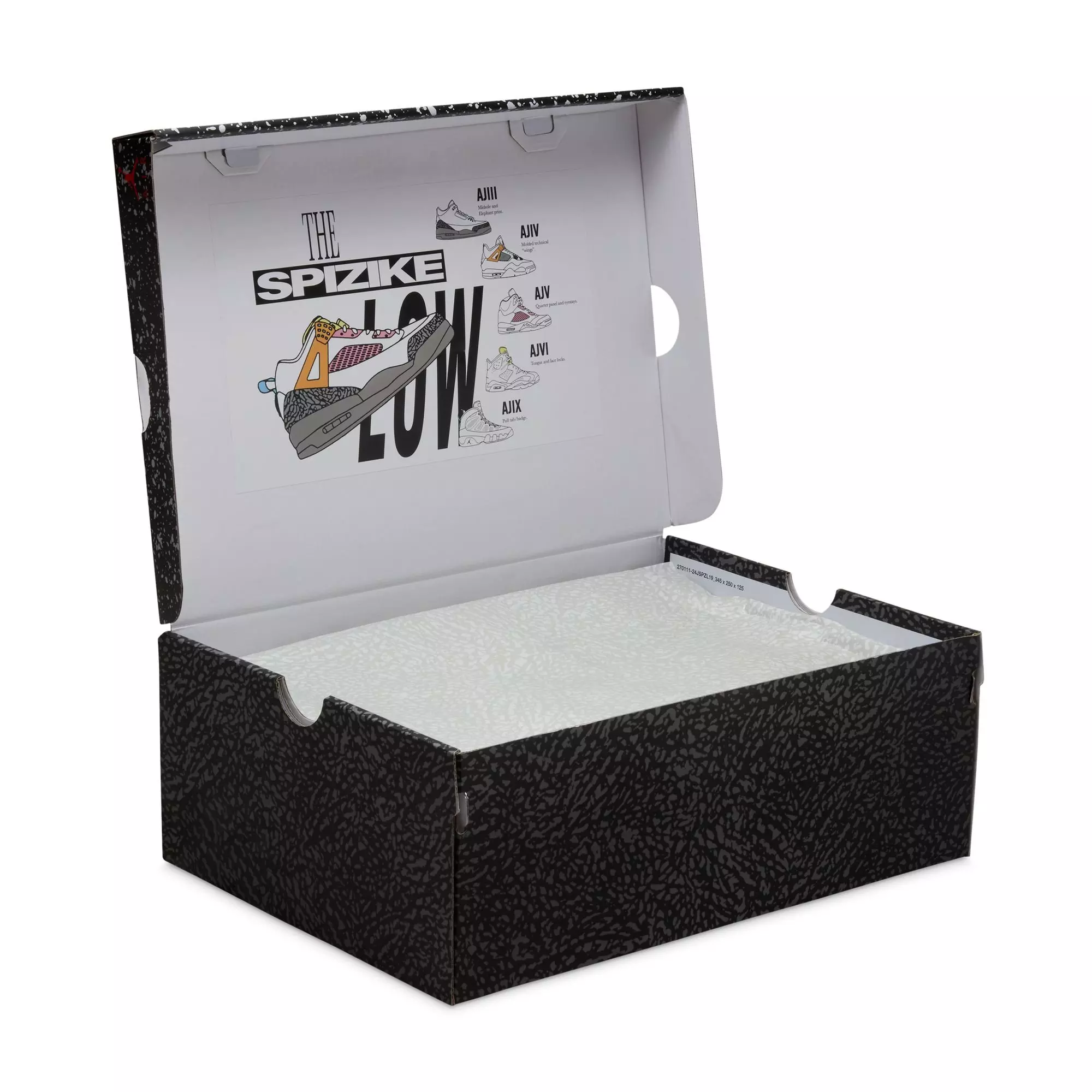 Jordan Spizike Low "Metallic Gold" Men's Shoe - WHITE/BLACK/METALLIC GOLD