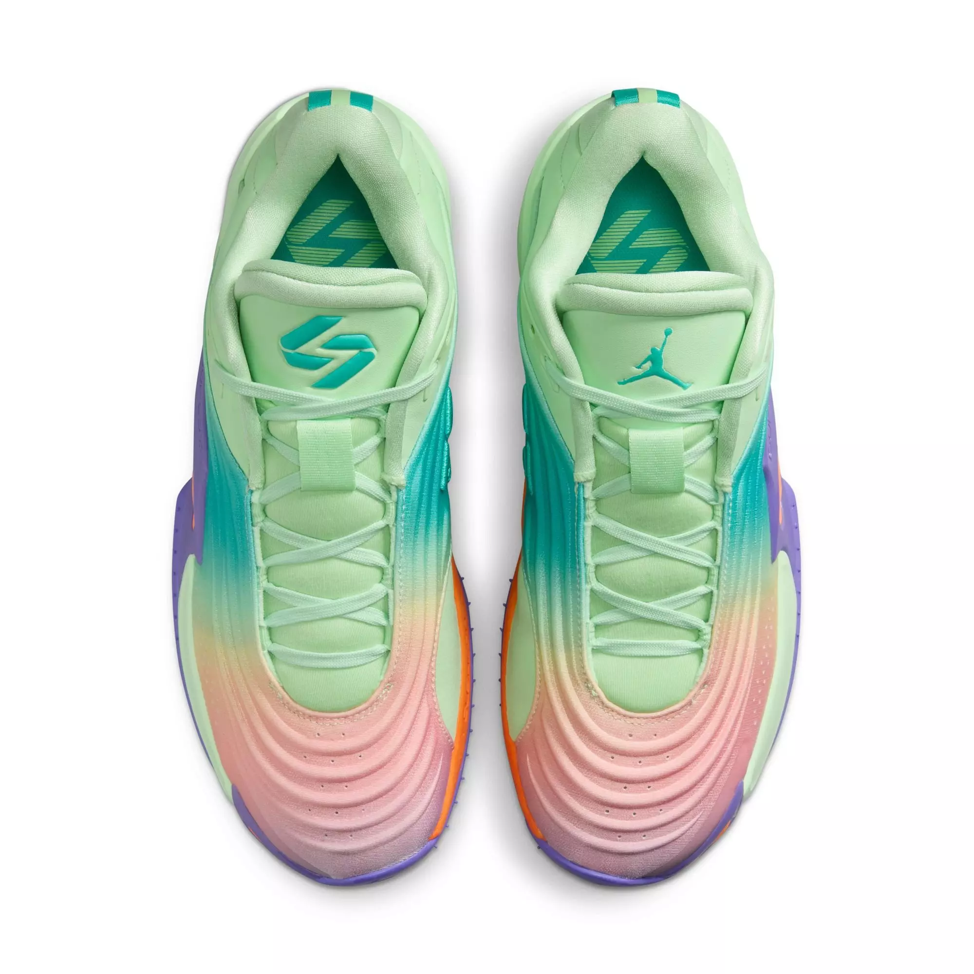 Jordan Luka 3 "Blurred Vision" Men's Basketball Shoe - GREEN/BEIGE