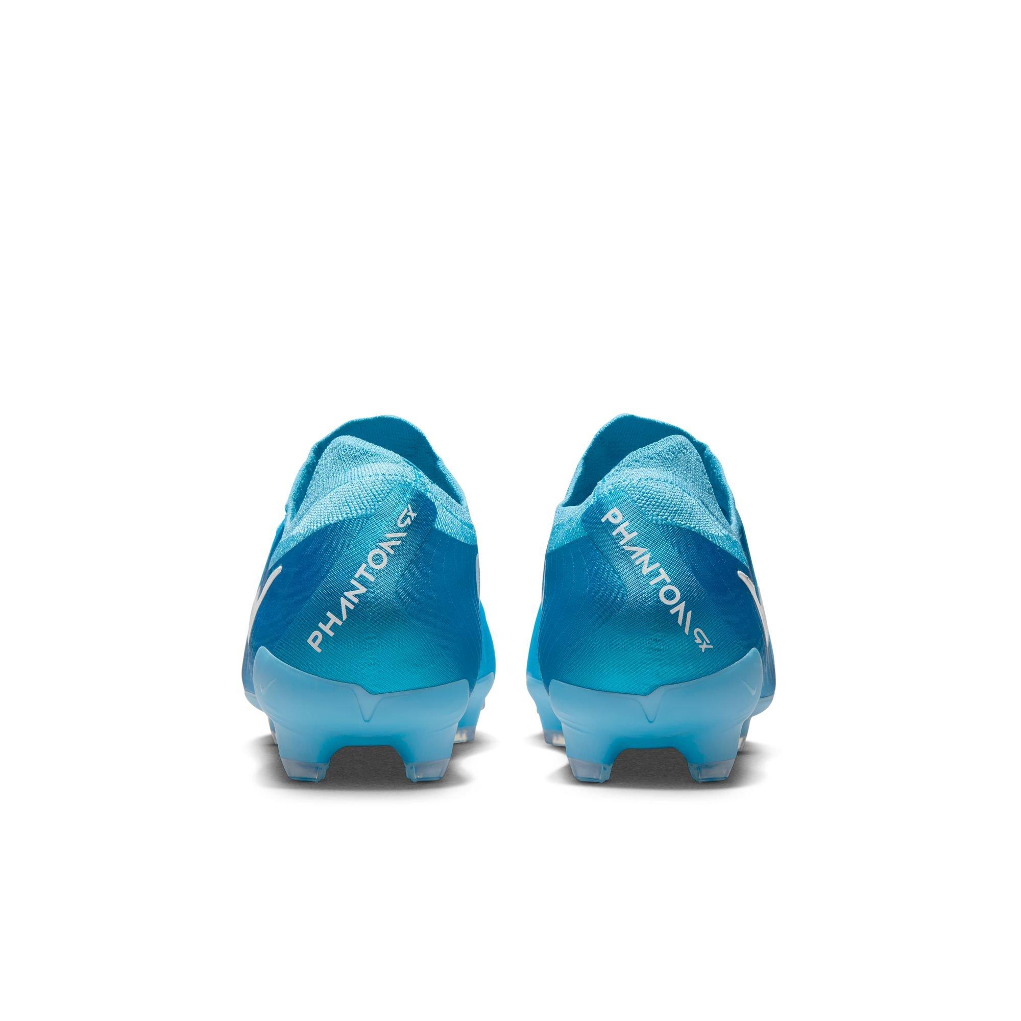 Nike Phantom GX 2 Pro "Blue Fury" Men's Soccer Cleat - BLUE FURY/WHITE Thumbnail View 9