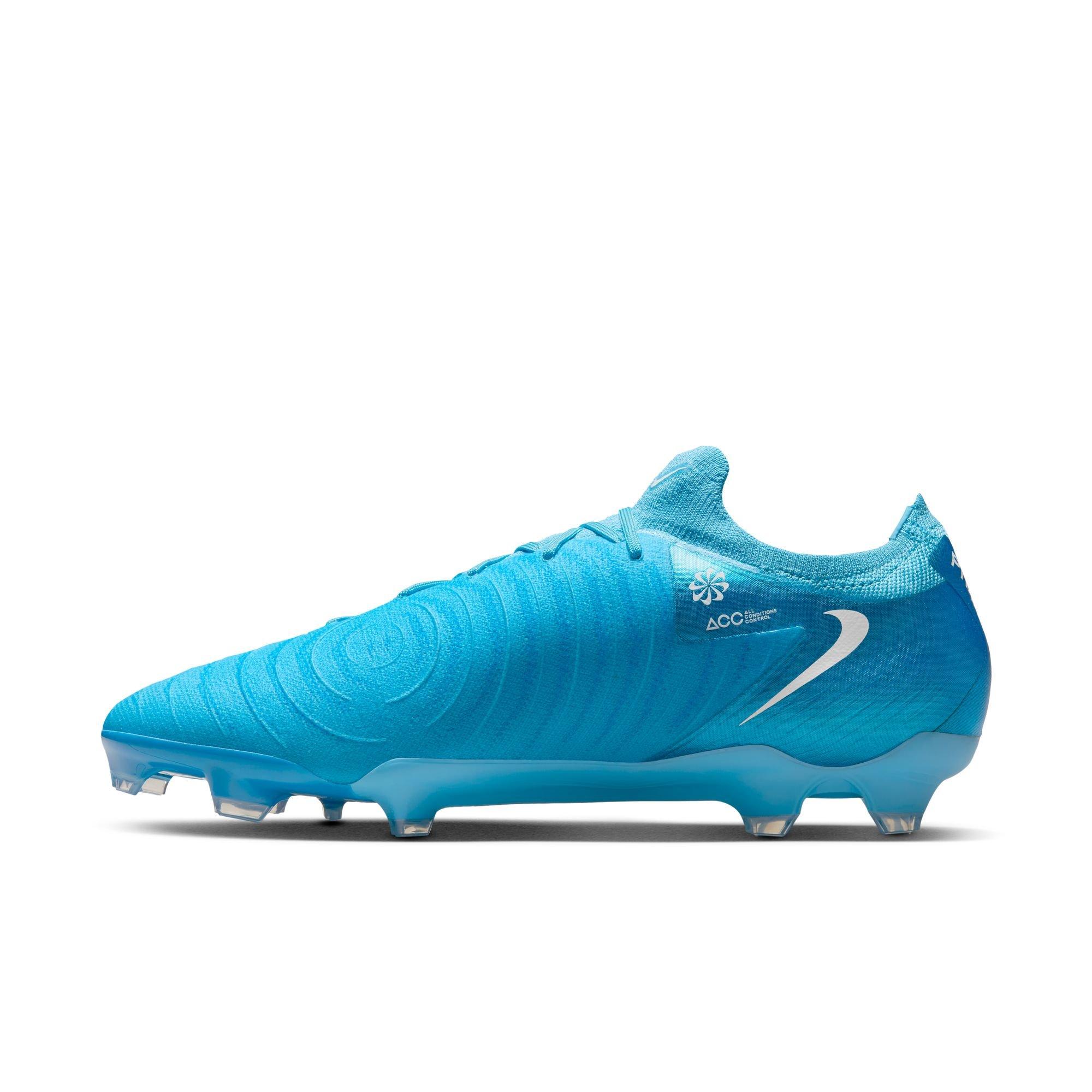 Nike Phantom GX 2 Pro "Blue Fury" Men's Soccer Cleat - BLUE FURY/WHITE Thumbnail View 8