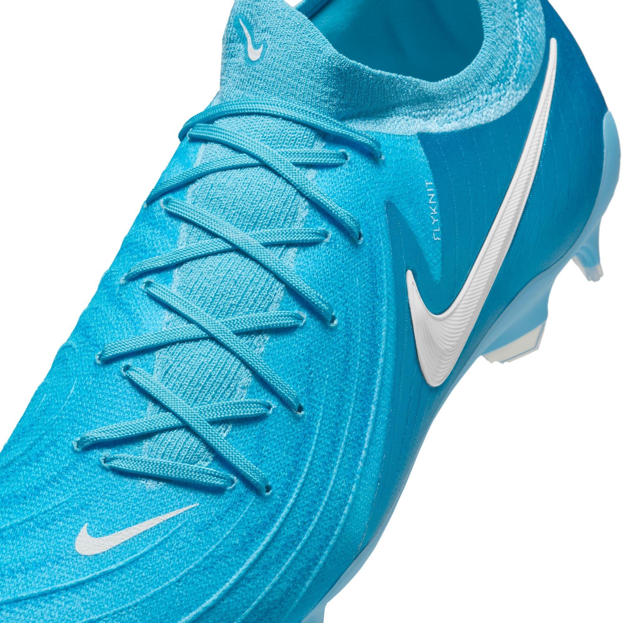 Nike Phantom GX 2 Pro "Blue Fury" Men's Soccer Cleat - BLUE FURY/WHITE Thumbnail View 5