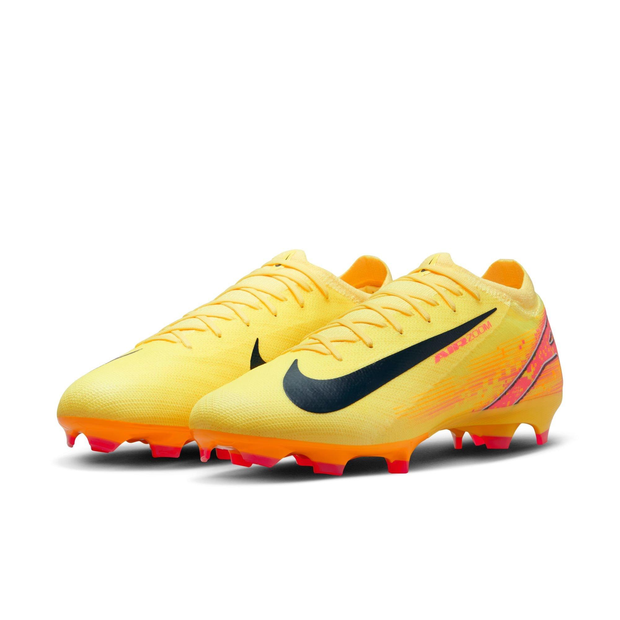 Nike Mercurial Vapor 16 Pro Kylian Mbapp&eacute; "Laser Orange/Armory Navy" Men's Soccer Cleat - GOLD Thumbnail View 3