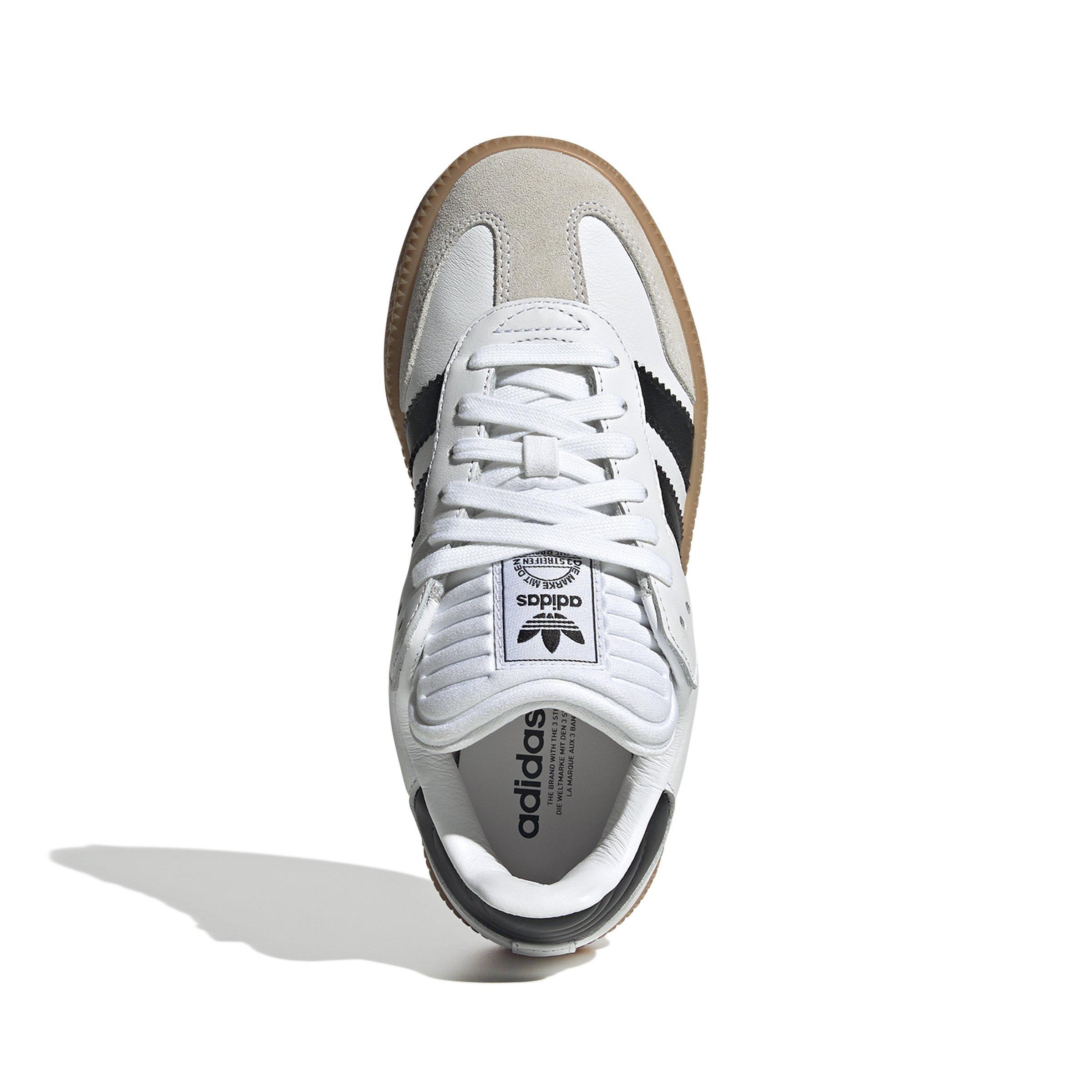 adidas Originals Samba XLG Grade School Kids' "Ftwr White/Core Black/Gum" Shoe