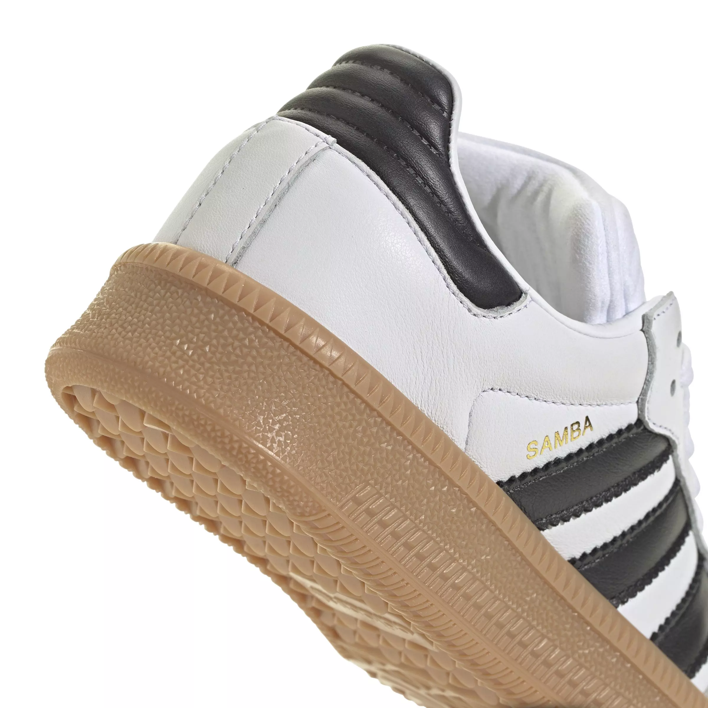 adidas Originals Samba XLG "Ftwr White/Core Black/Gum" Grade School Kids' Shoe - WHITE/BLACK