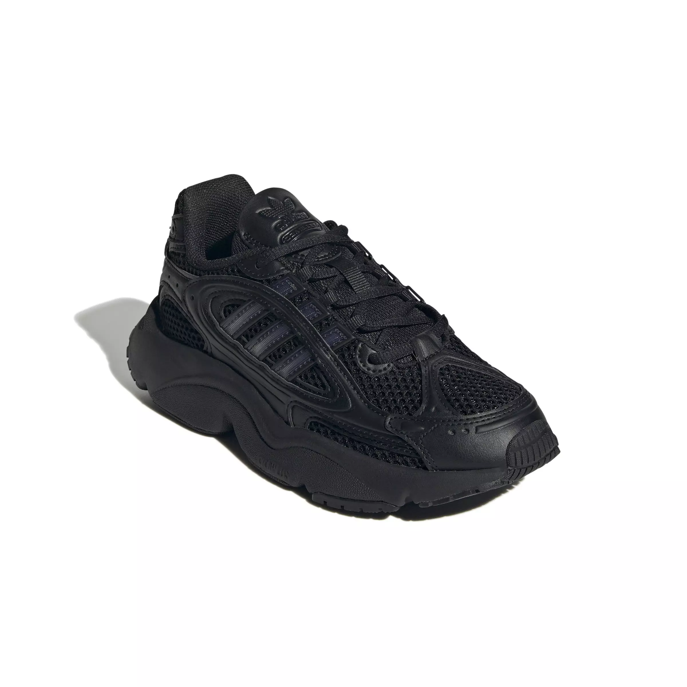adidas Originals Ozmillen "Core Black" Grade School Boys' Shoe - BLACK