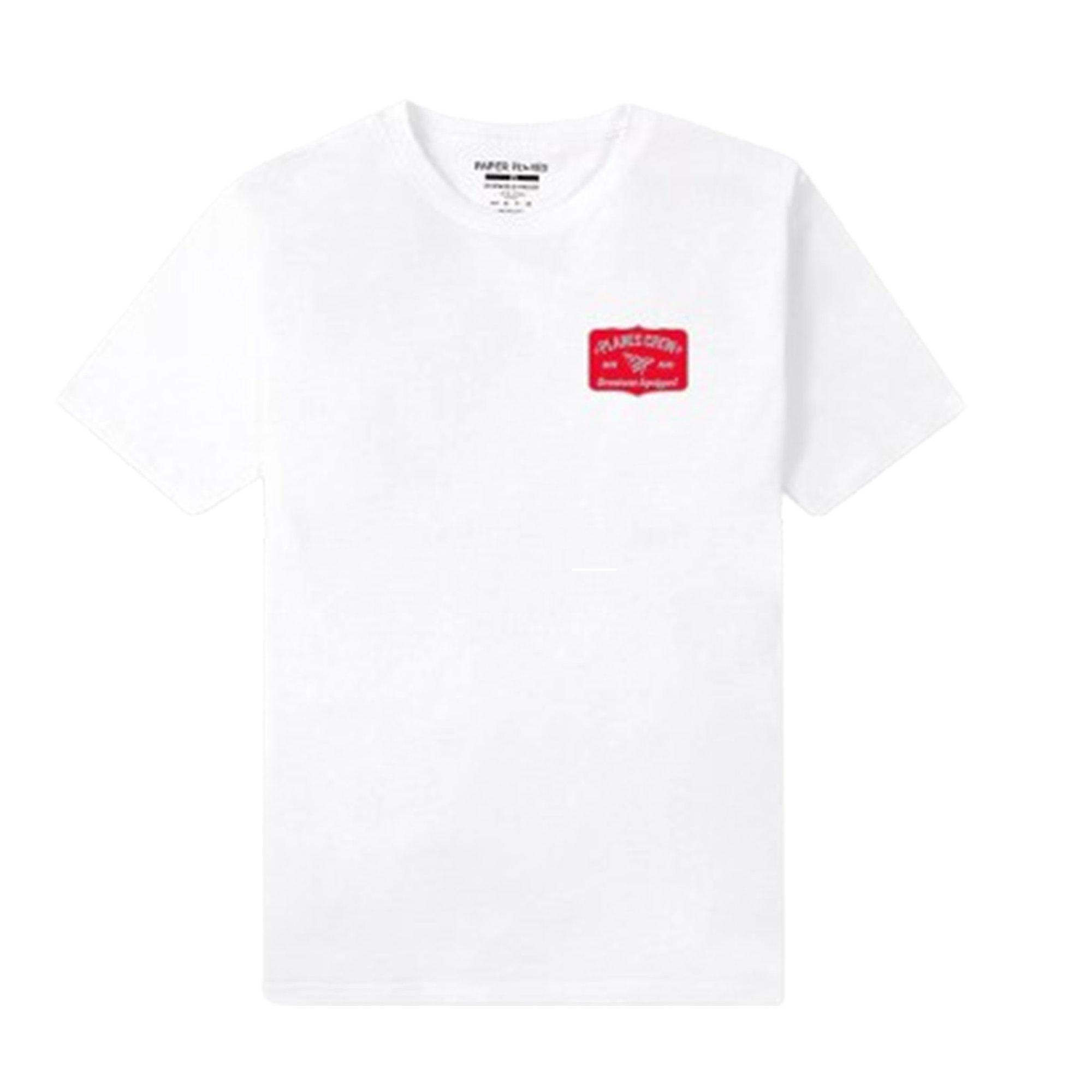 Paper Planes Men's PPL Stacked Tee - WHITE