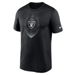 Nike Men's Las Vegas Raiders Legend Football Short Sleeve Tee-Black