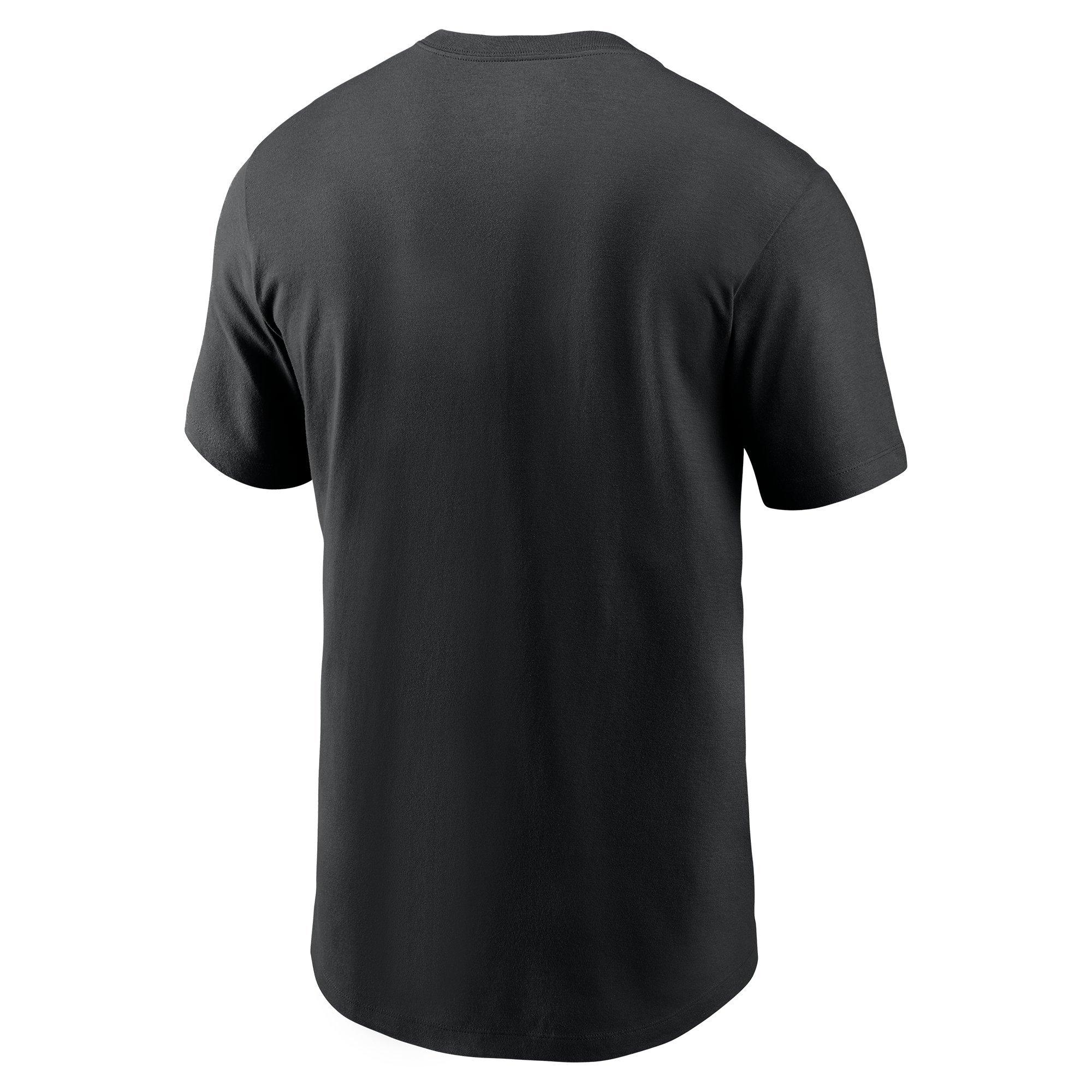 Nike Men's Pittsburgh Steelers '24 Sideline Team Reveal Tee - BLACK Thumbnail View 2