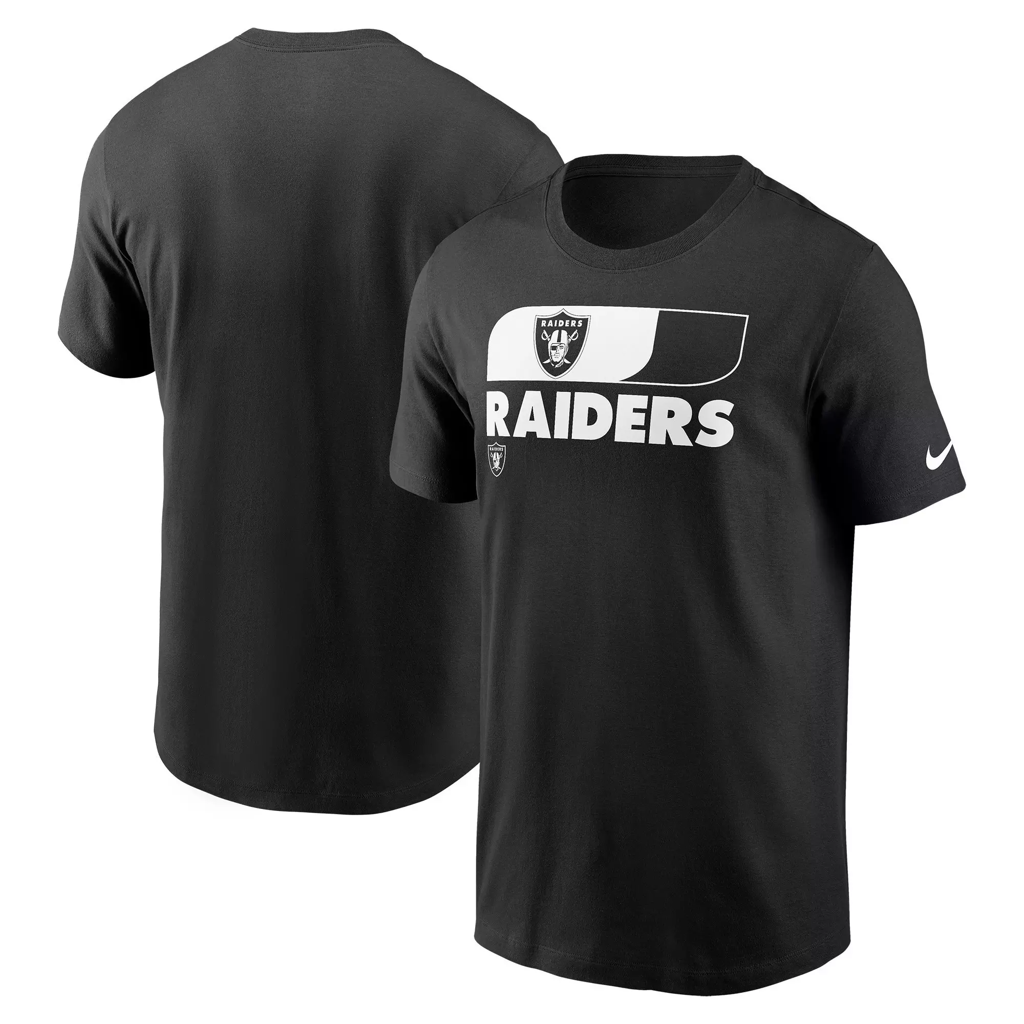 Nike Men's Las Vegas Raiders '24 Sideline Team Reveal Tee - BLACK