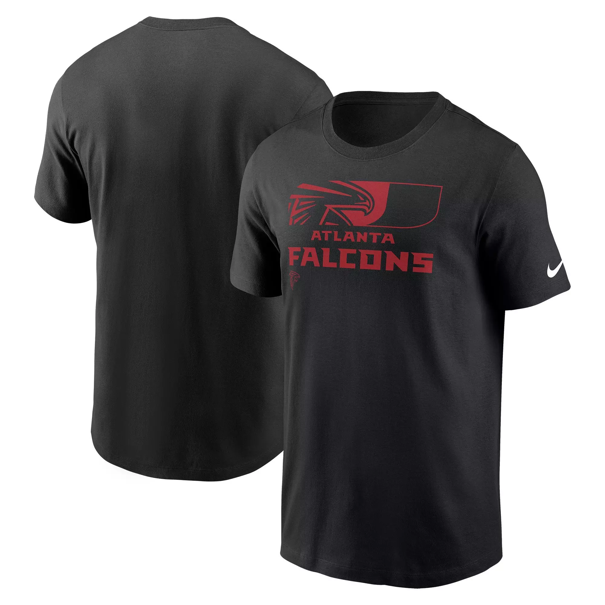 Nike Men's Atlanta Falcons '24 Sideline Team Reveal Tee - BLACK