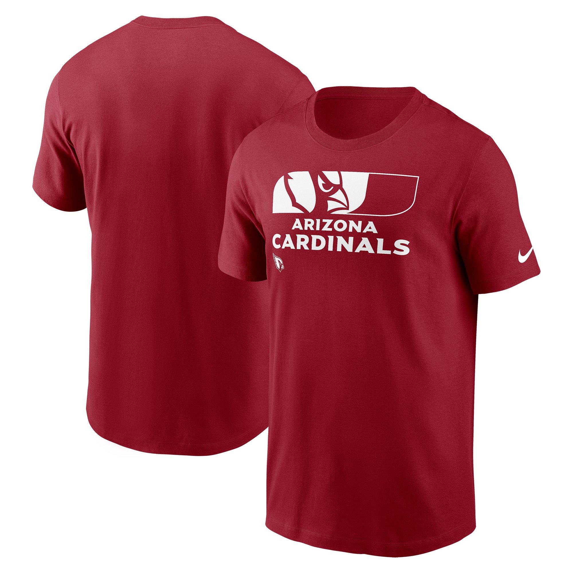 Nike Men's Arizona Cardinals '24 Sideline Team Reveal Tee - RED Thumbnail View 3